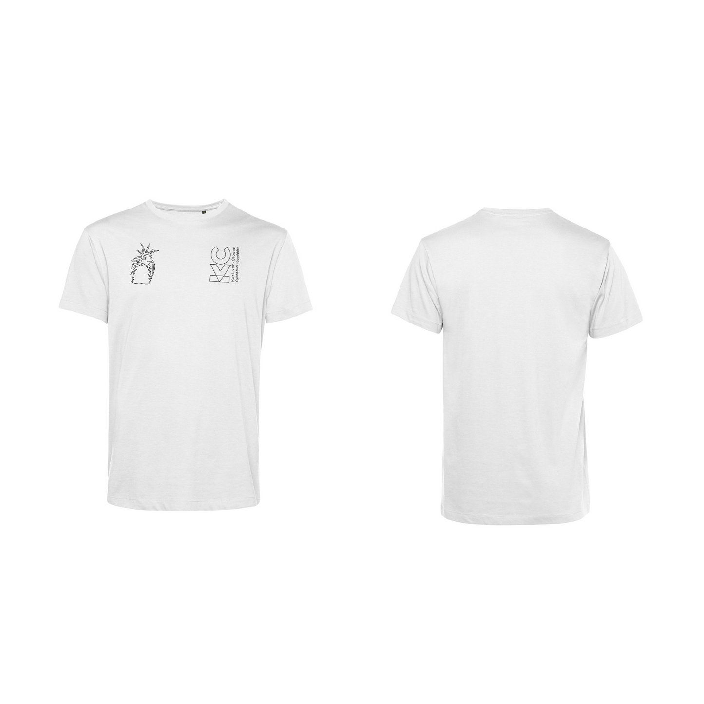 KVC T-Shirt Herren Doppeldruck umrandet