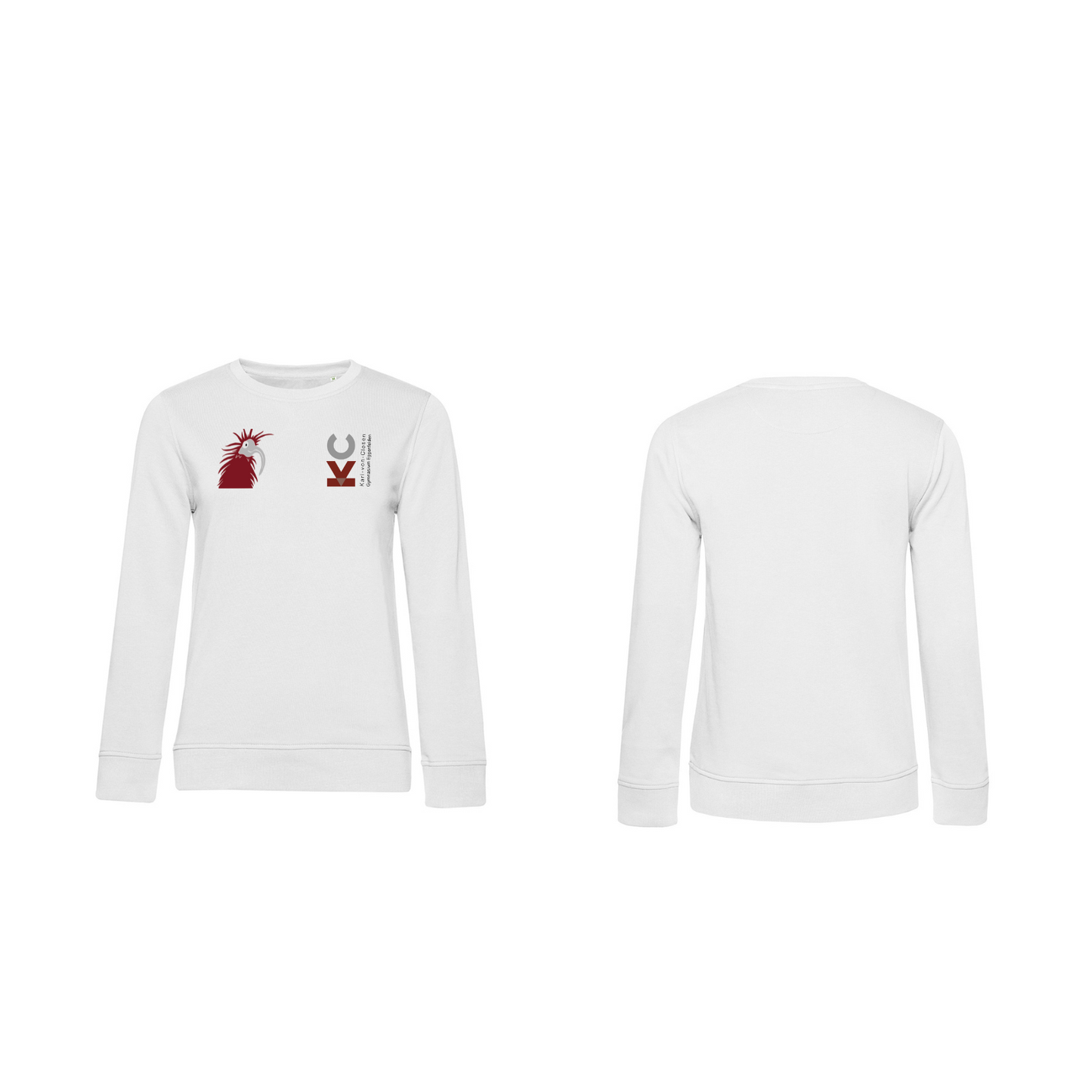 KVC Sweater Damen Doppeldruck in Farbe