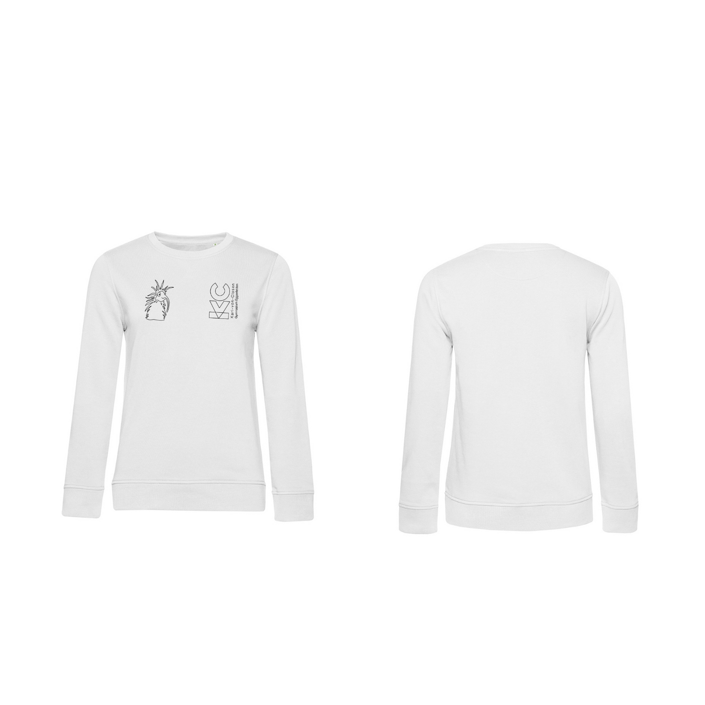 KVC Sweater Damen Doppeldruck umrandet