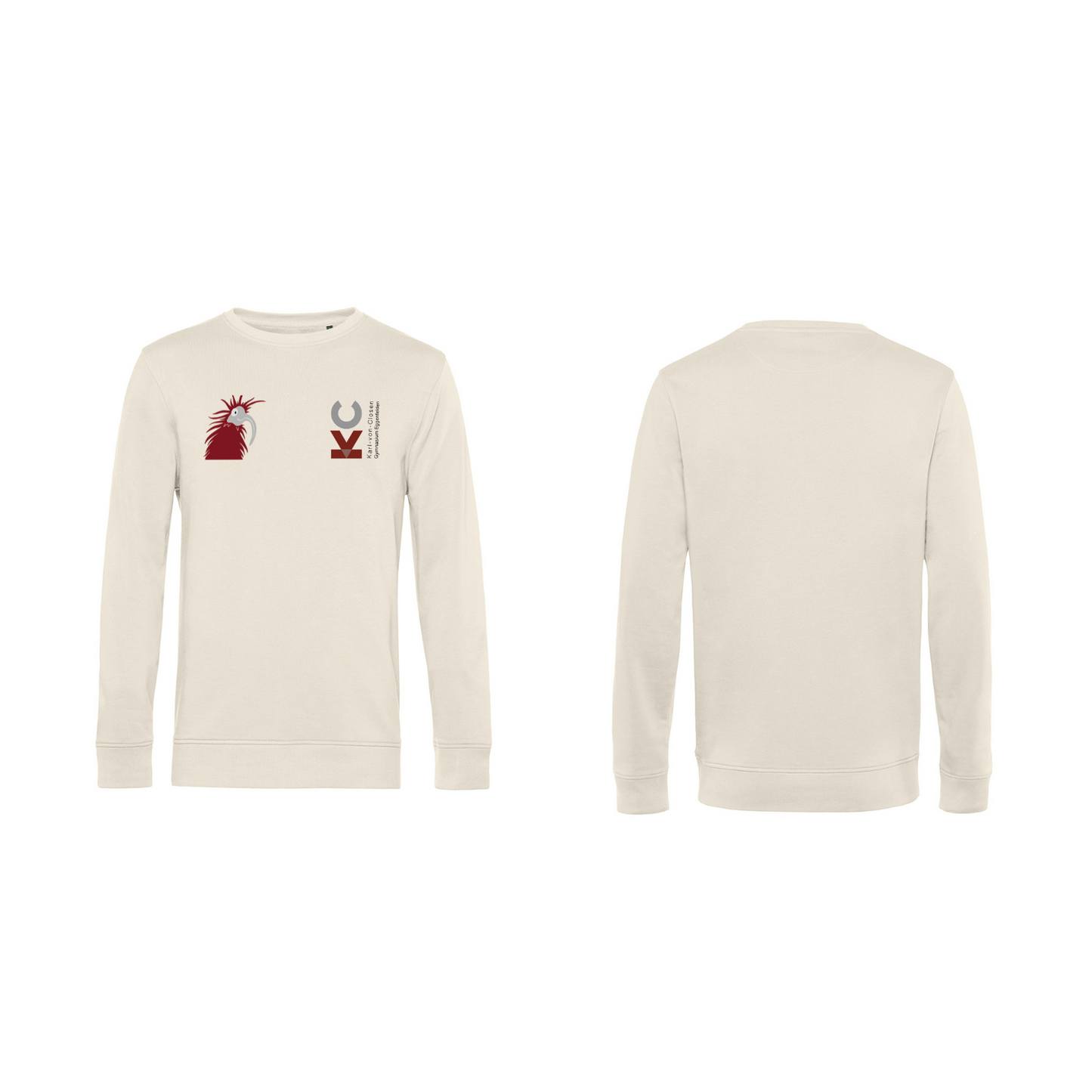 KVC Sweater Herren Doppeldruck in Farbe
