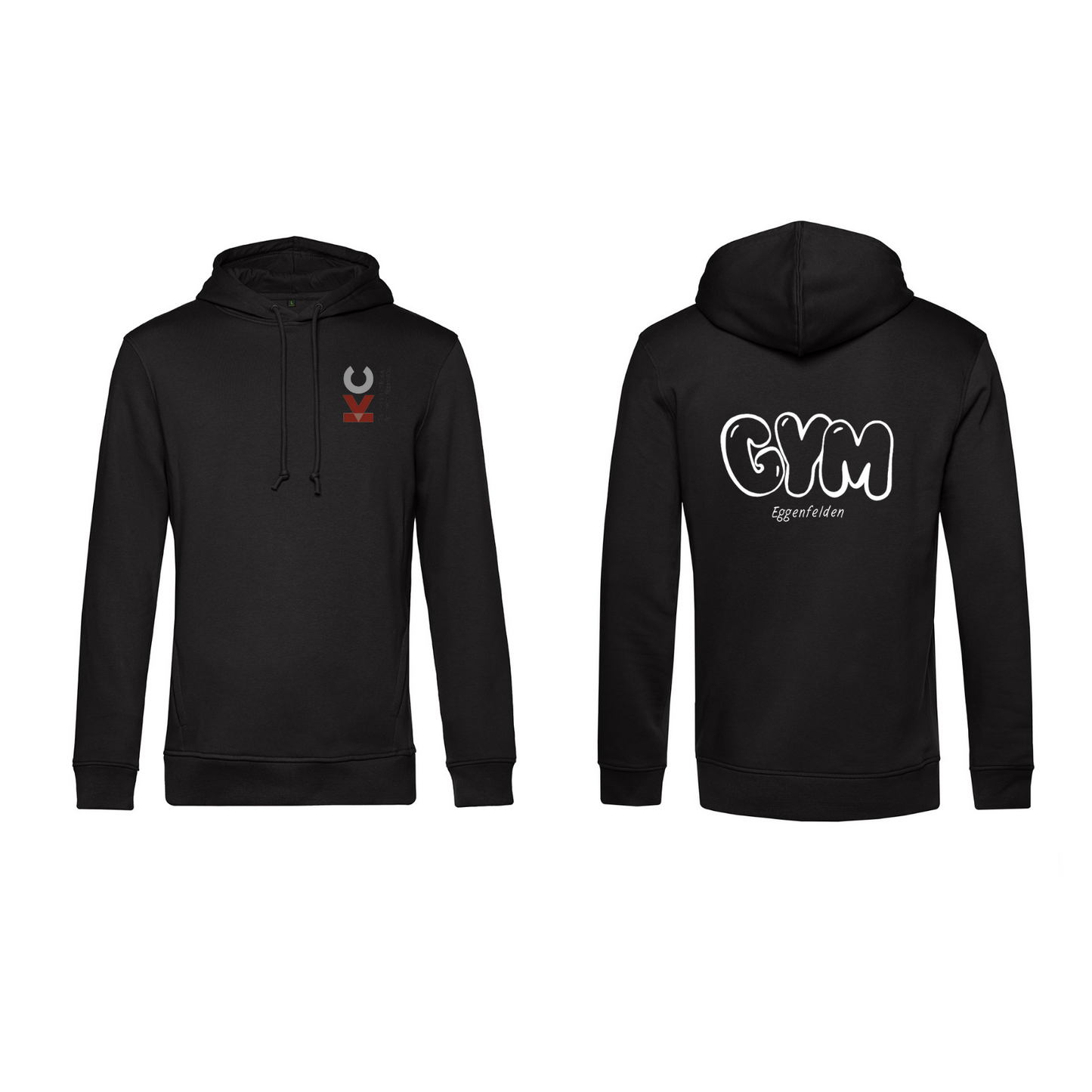 KVC Hoodie Kinder Doppeldruck in Farbe