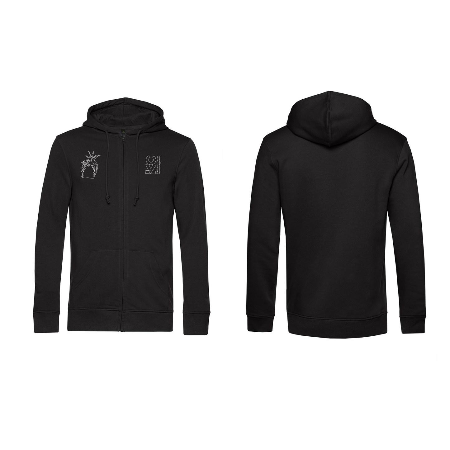 KVC Jacke Doppeldruck umrandet