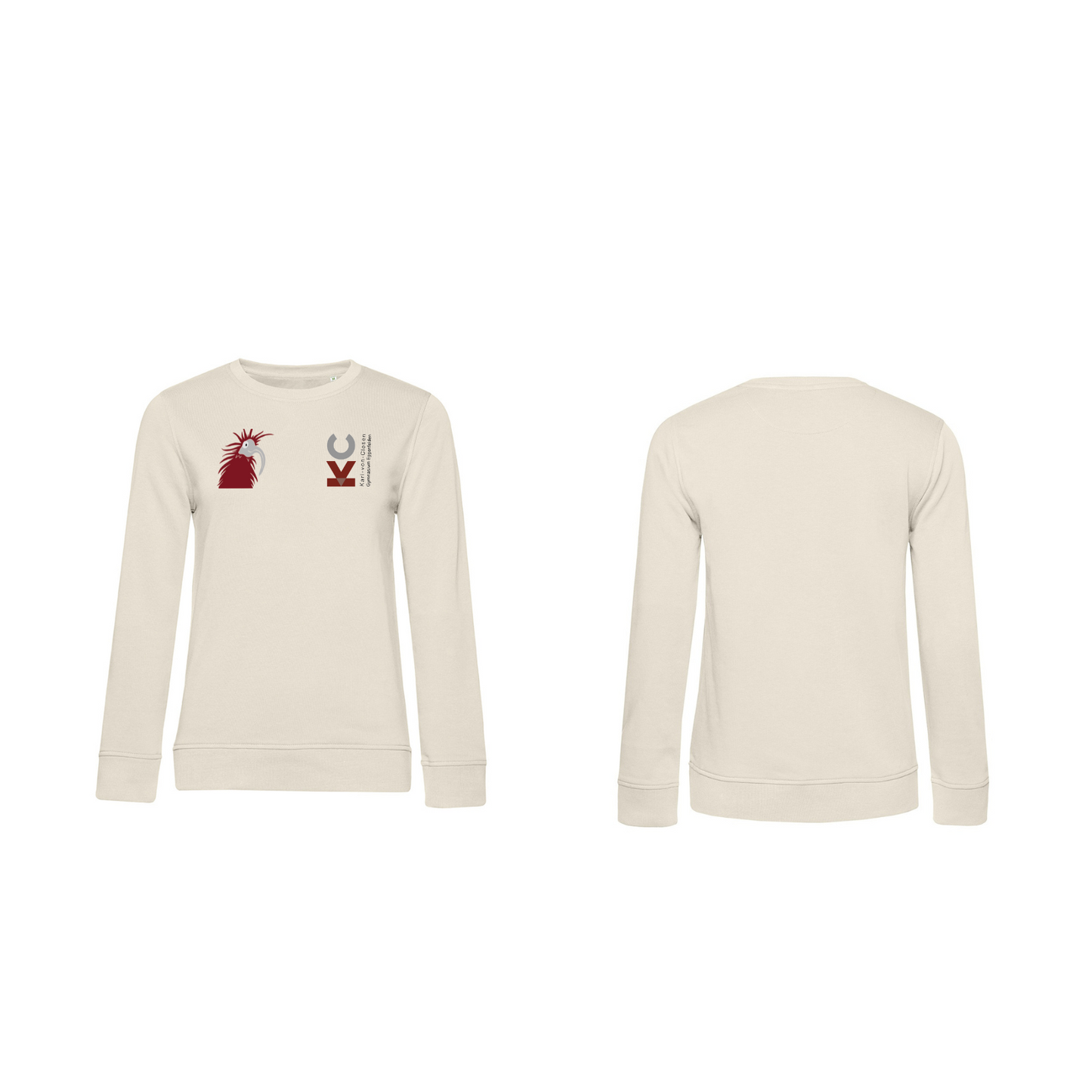 KVC Sweater Damen Doppeldruck in Farbe