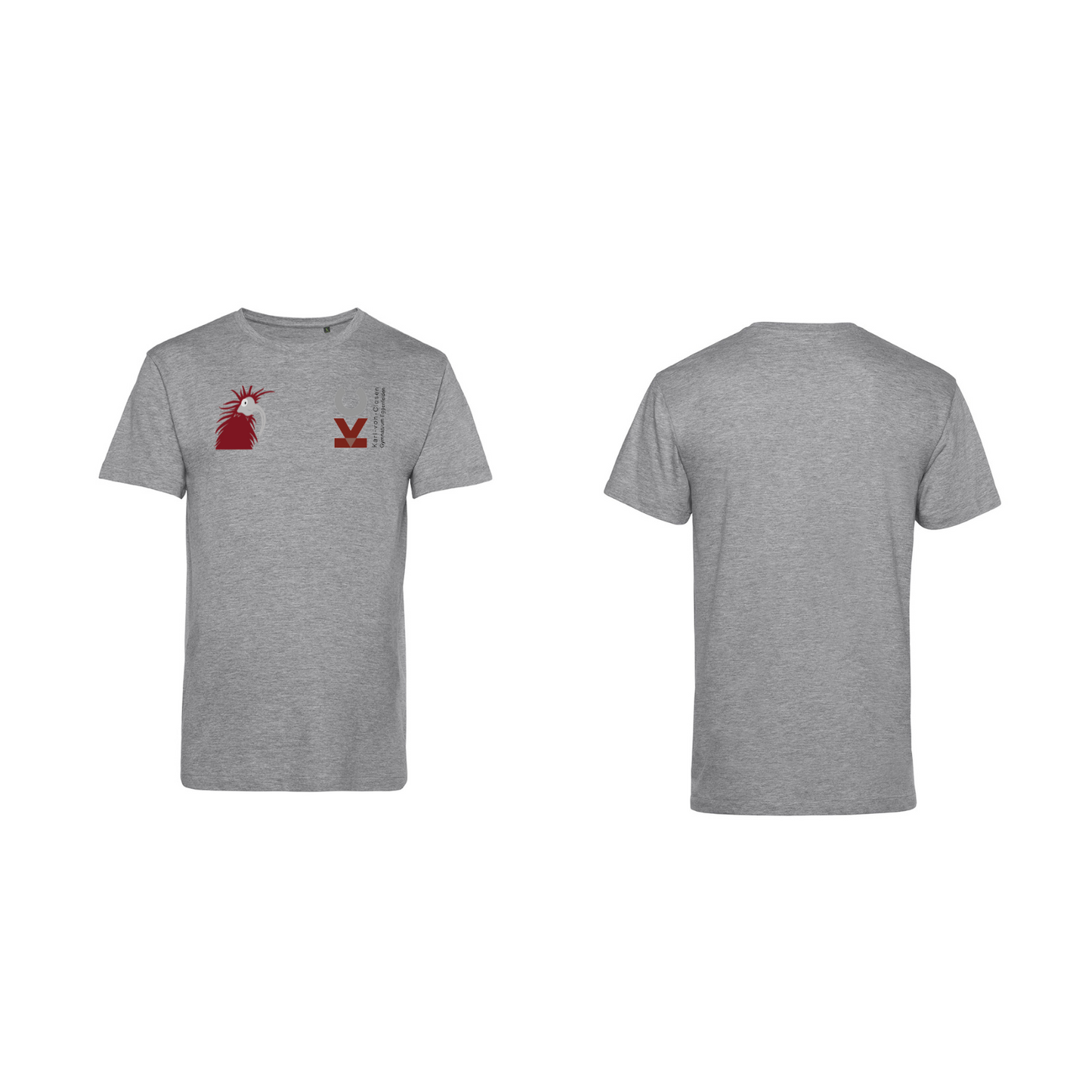 KVC T-Shirt Herren Doppeldruck in Farbe