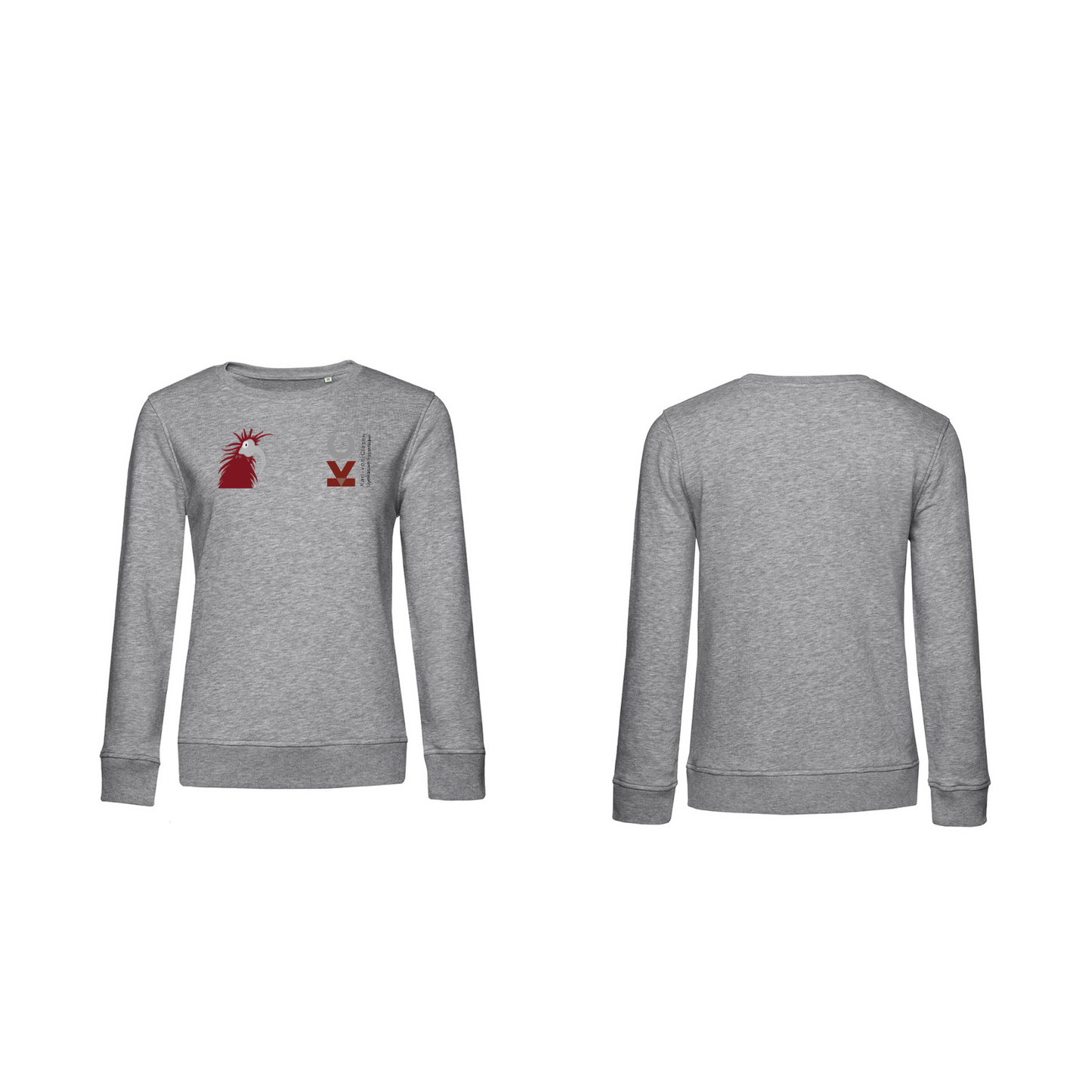 KVC Sweater Damen Doppeldruck in Farbe