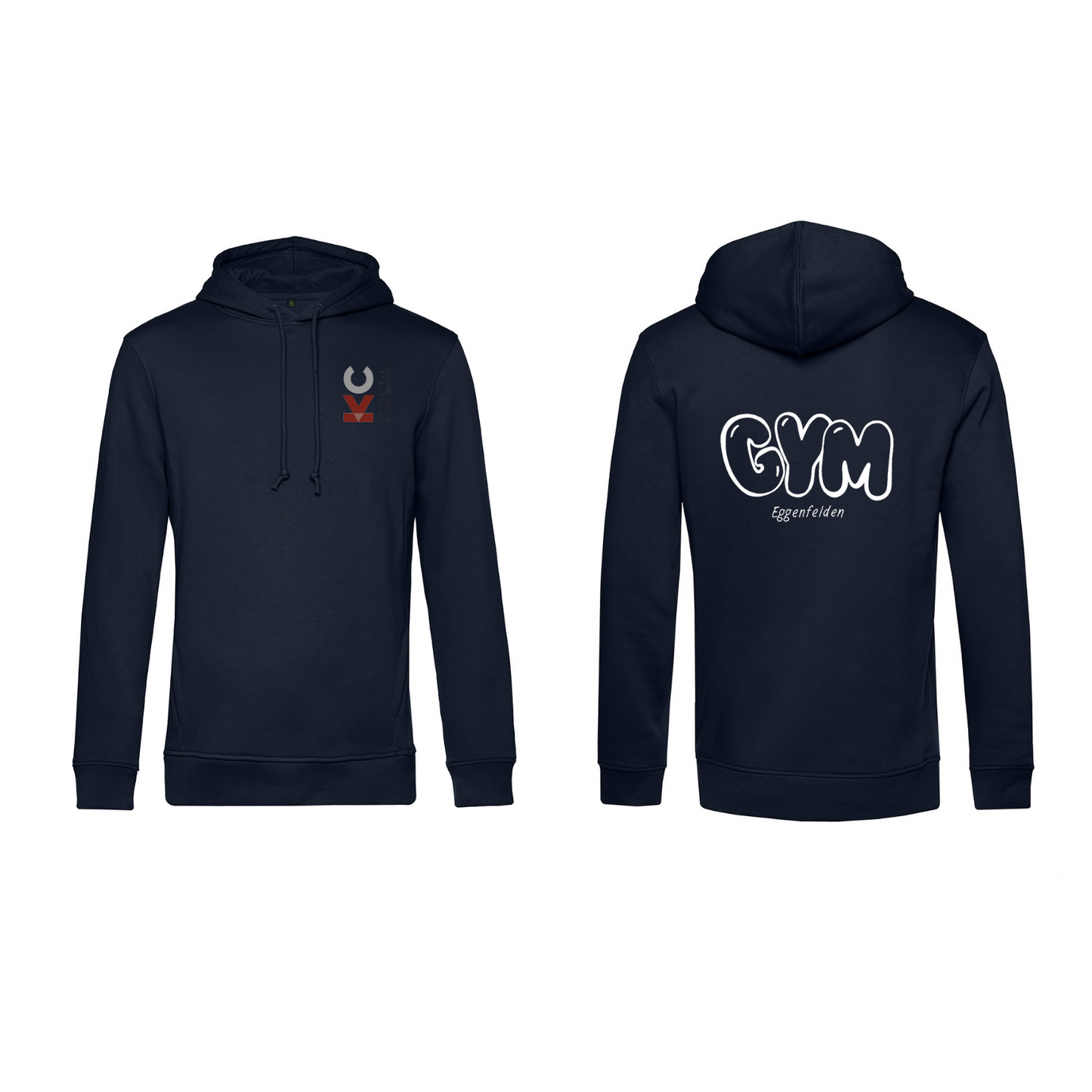 KVC Hoodie Kinder Doppeldruck in Farbe