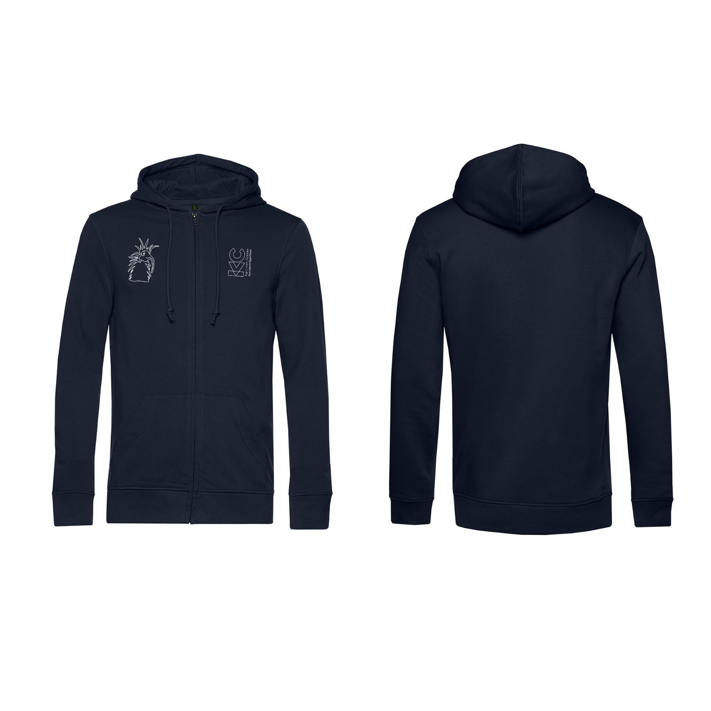 KVC Jacke Doppeldruck umrandet