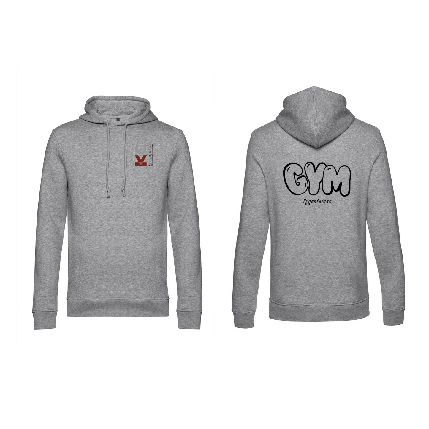 KVC Hoodie Doppeldruck in Farbe