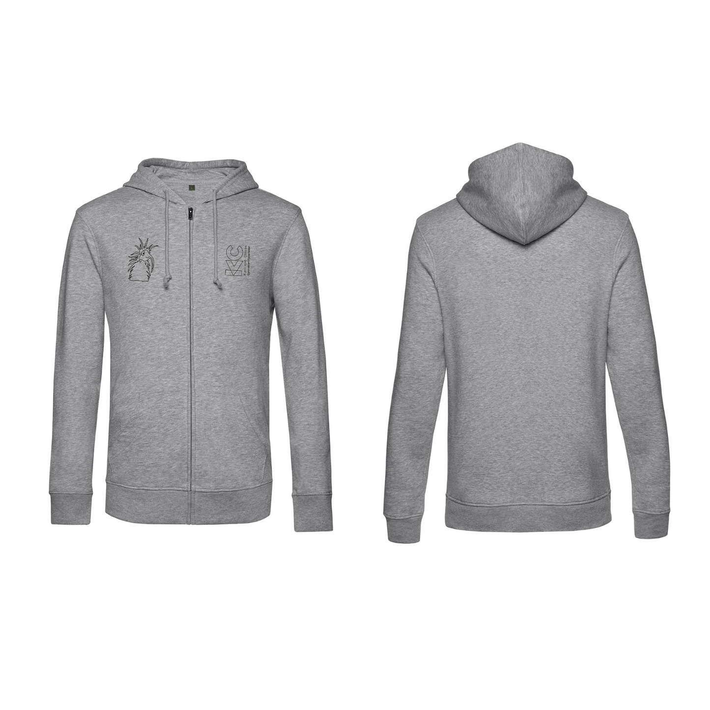 KVC Jacke Doppeldruck umrandet