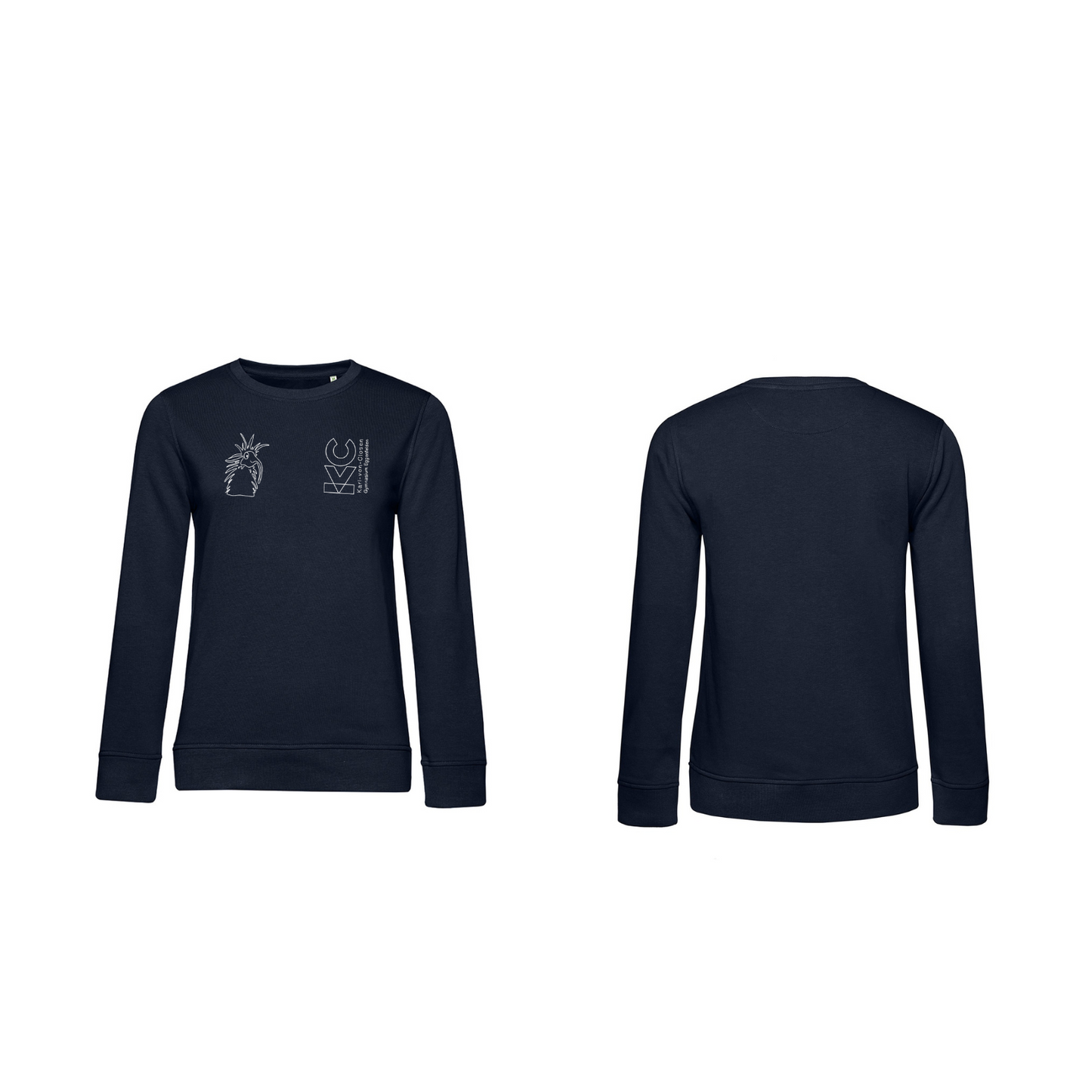 KVC Sweater Damen Doppeldruck umrandet