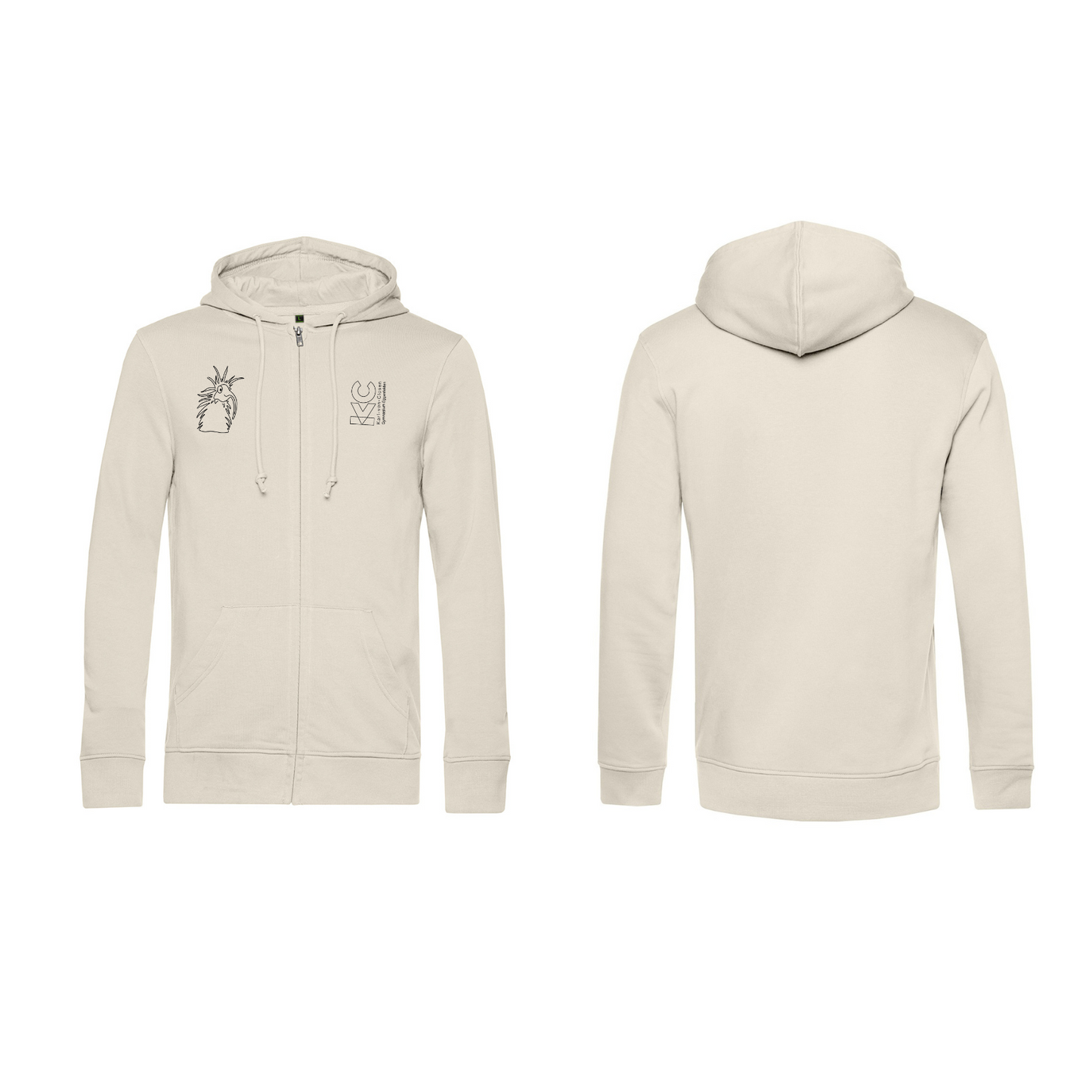 KVC Jacke Doppeldruck umrandet