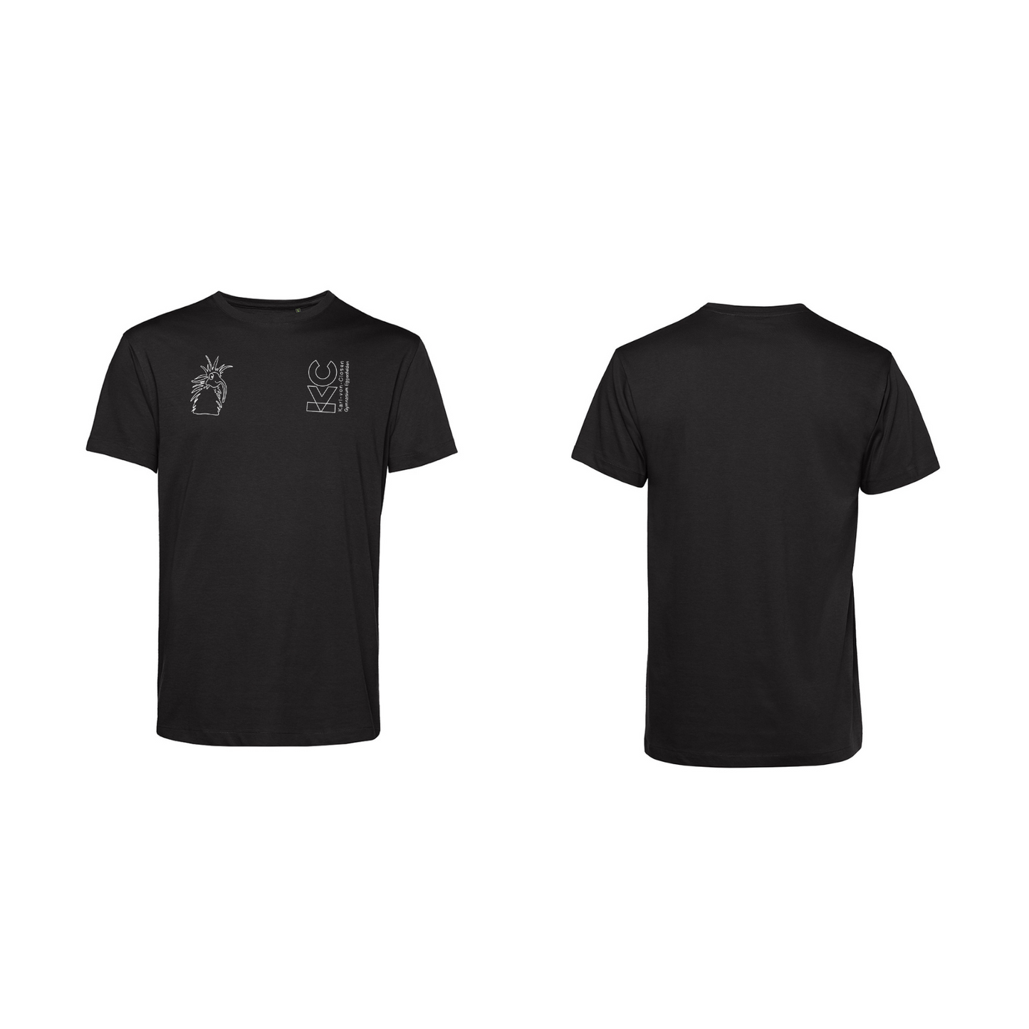 KVC T-Shirt Herren Doppeldruck umrandet
