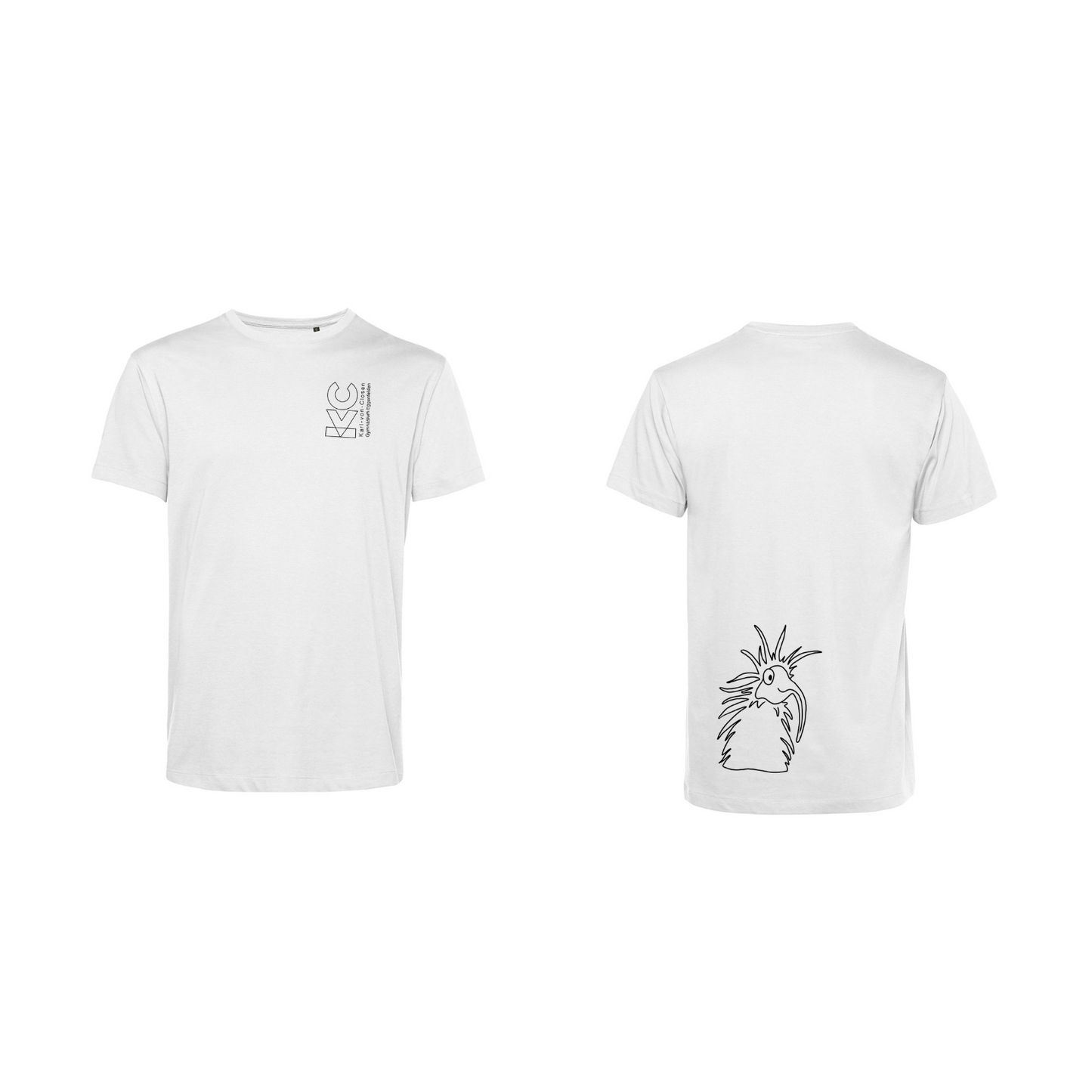 KVC T-Shirt Herren Doppeldruck umrandet