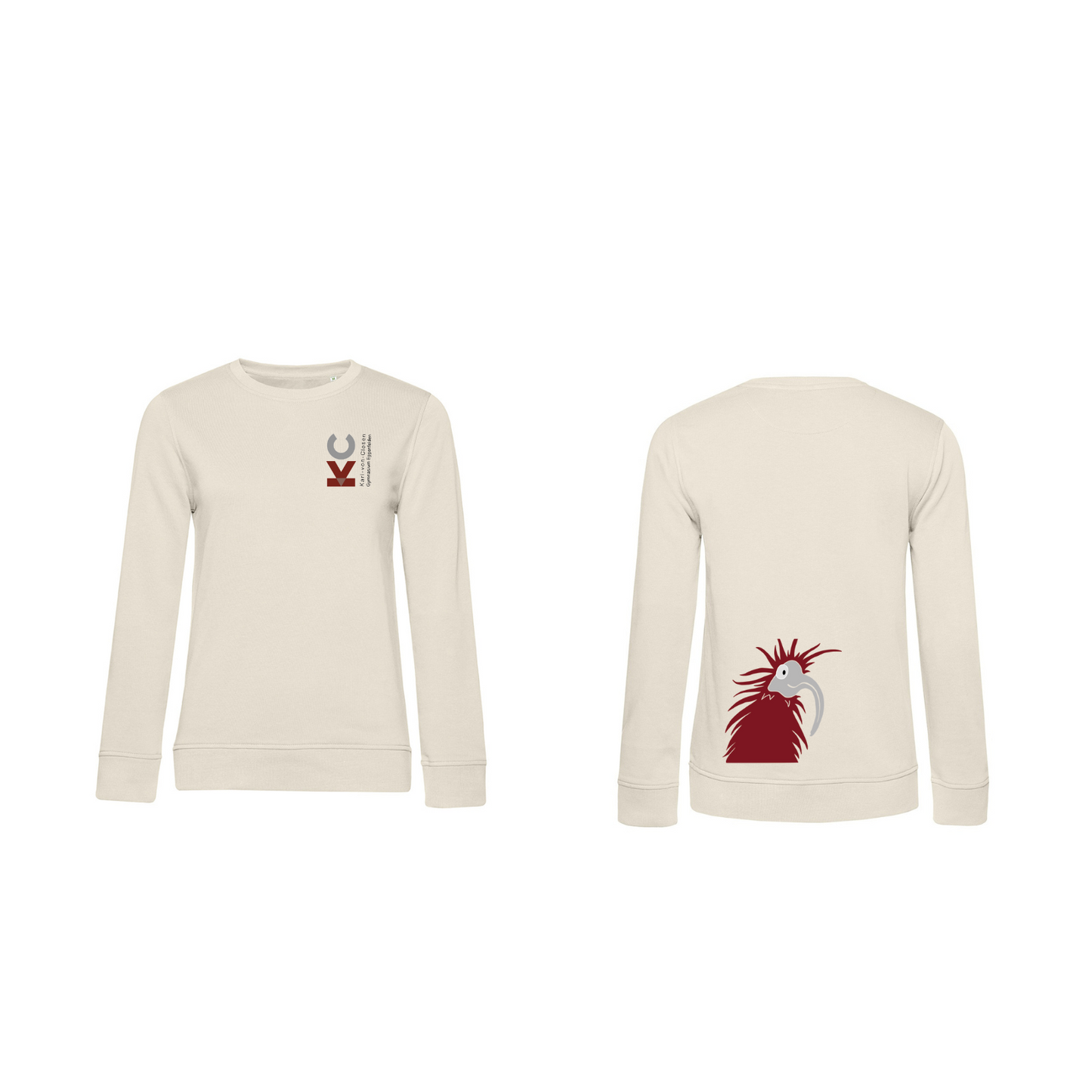 KVC Sweater Damen Doppeldruck in Farbe