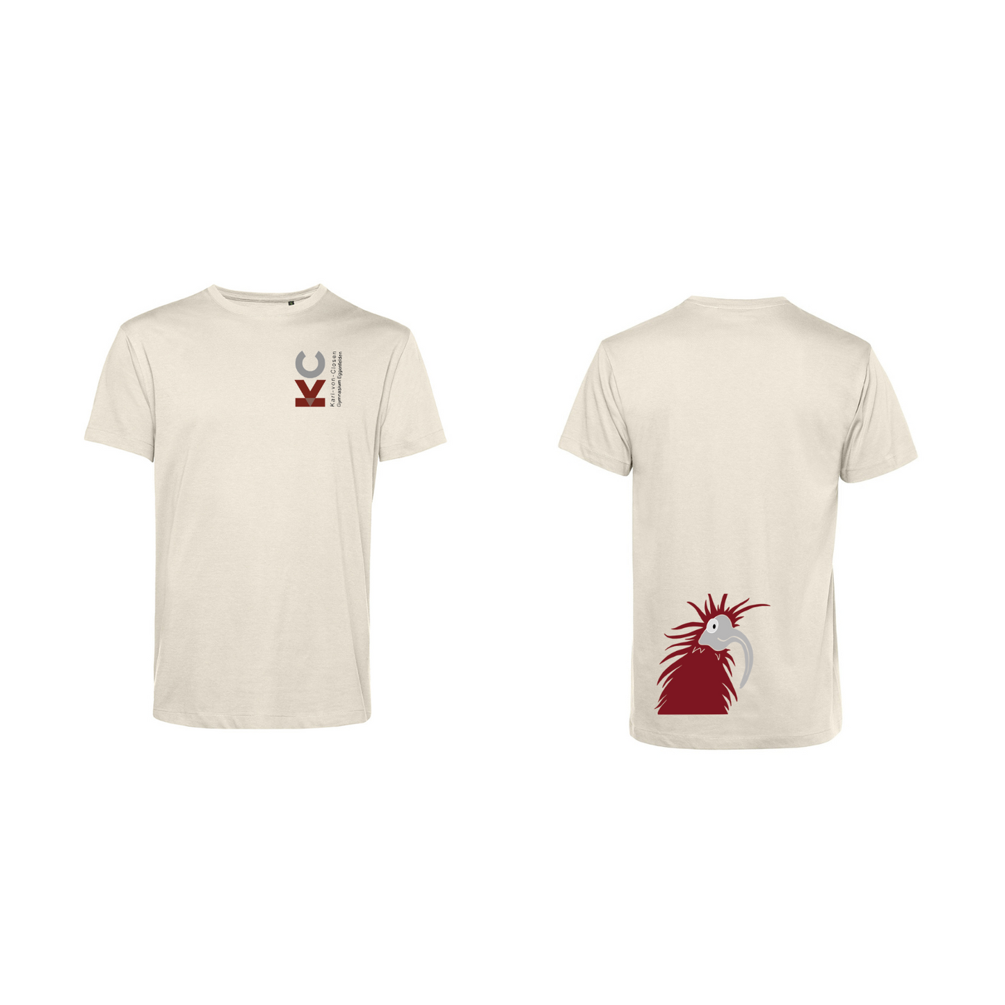 KVC T-Shirt Herren Doppeldruck in Farbe