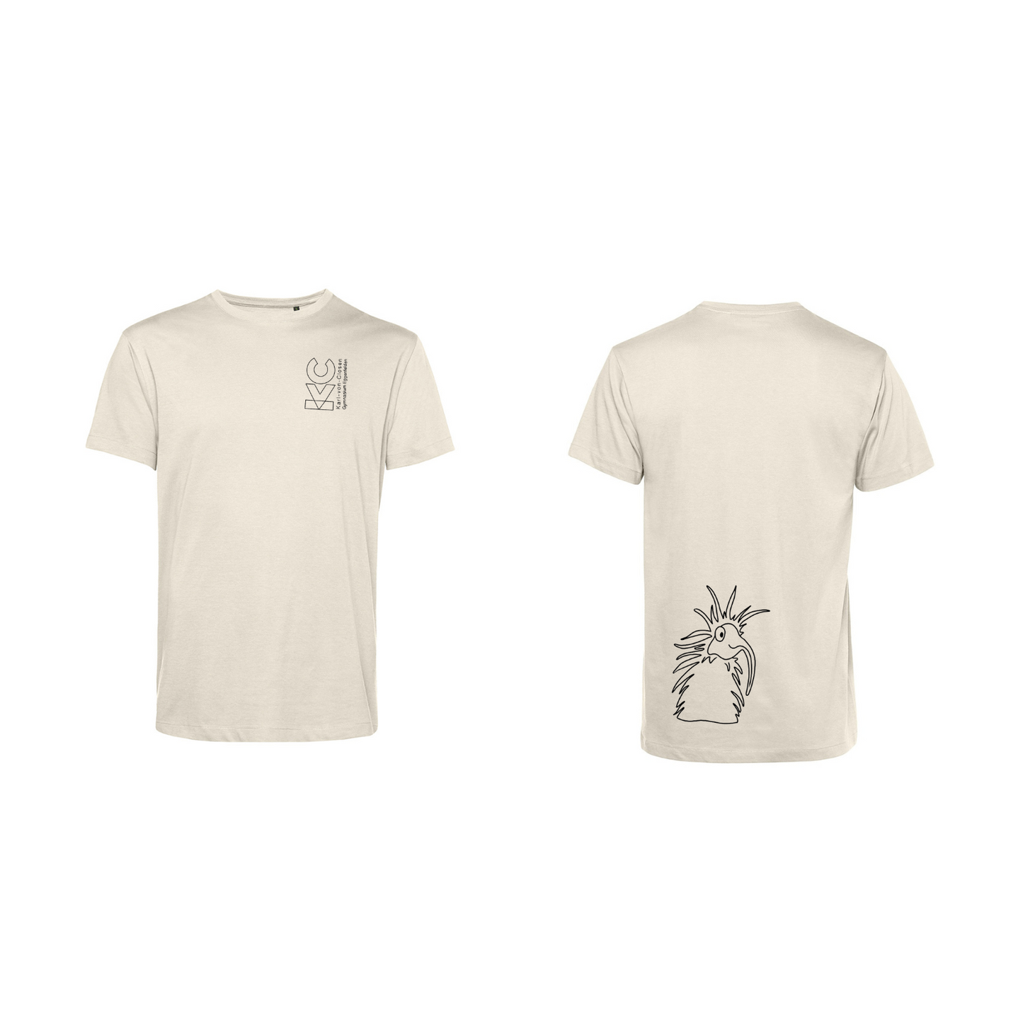 KVC T-Shirt Herren Doppeldruck umrandet