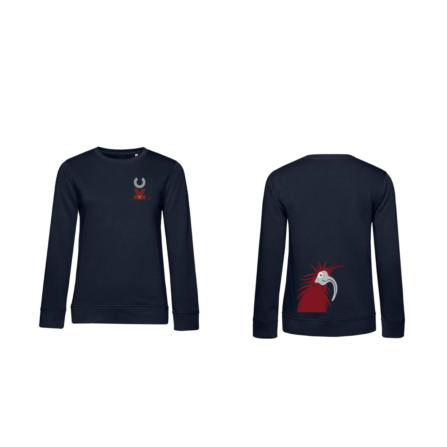 KVC Sweater Damen Doppeldruck in Farbe