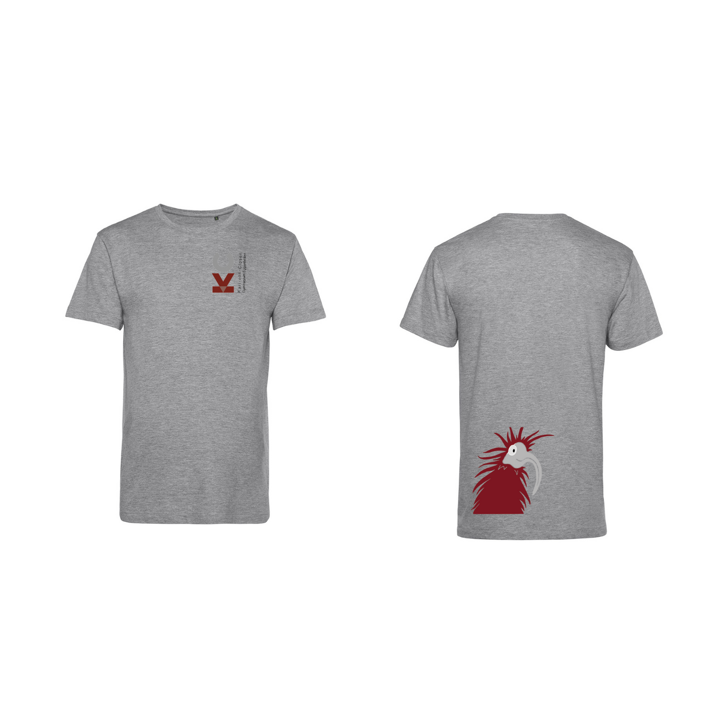 KVC T-Shirt Herren Doppeldruck in Farbe