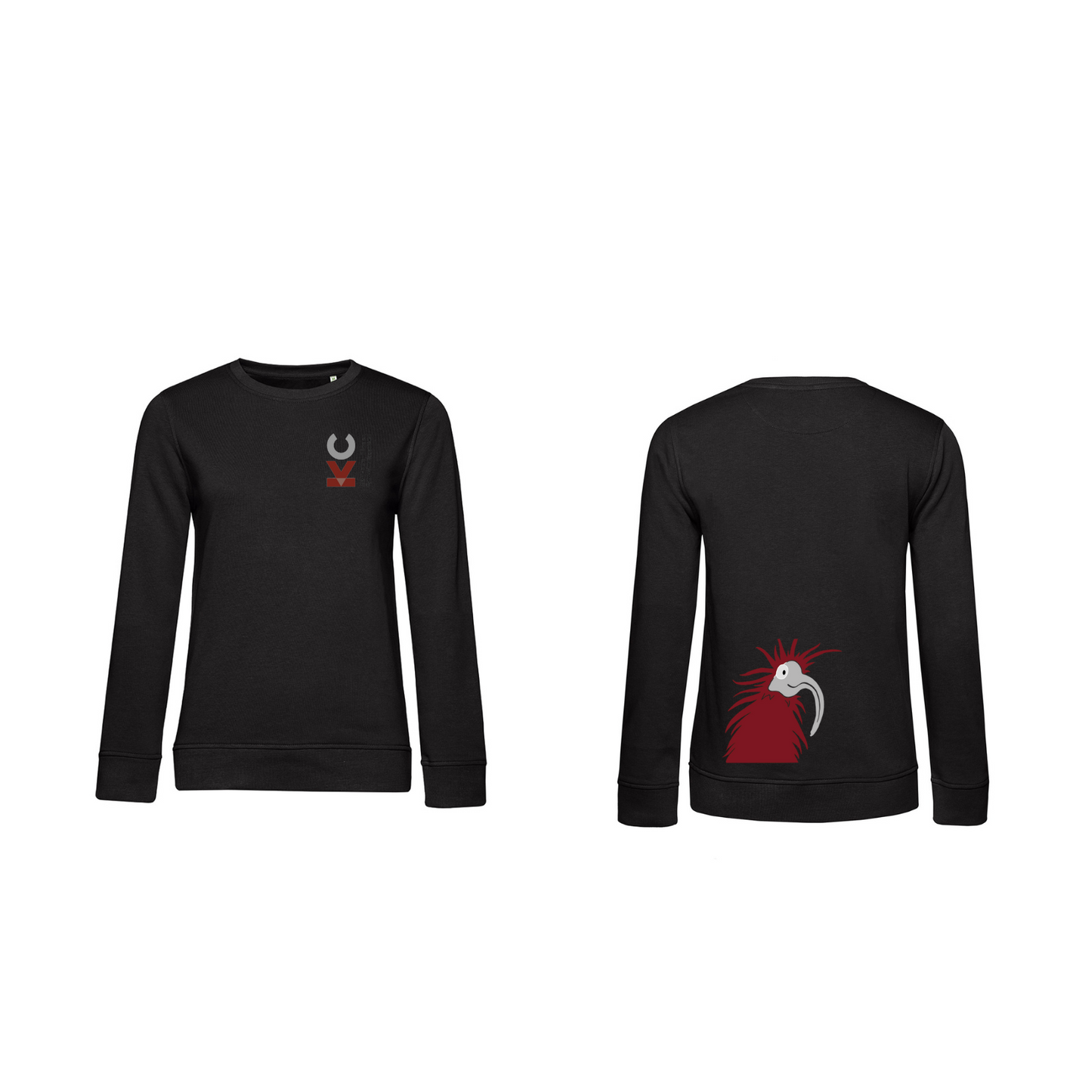 KVC Sweater Damen Doppeldruck in Farbe