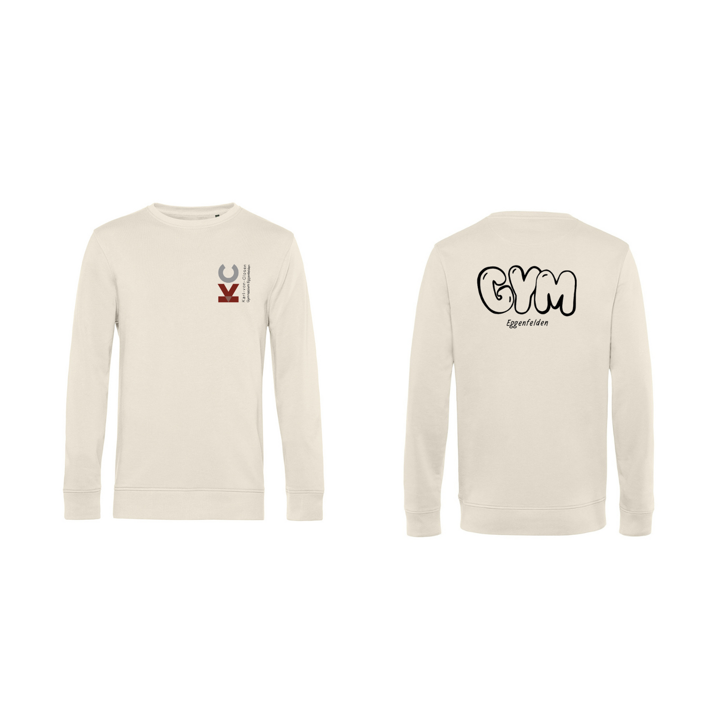 KVC Sweater Herren Doppeldruck in Farbe