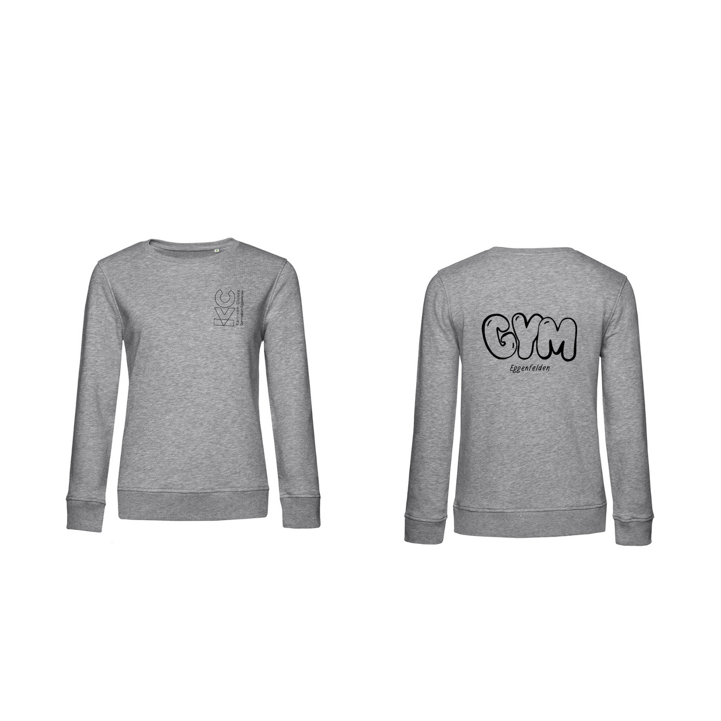 KVC Sweater Damen Doppeldruck umrandet