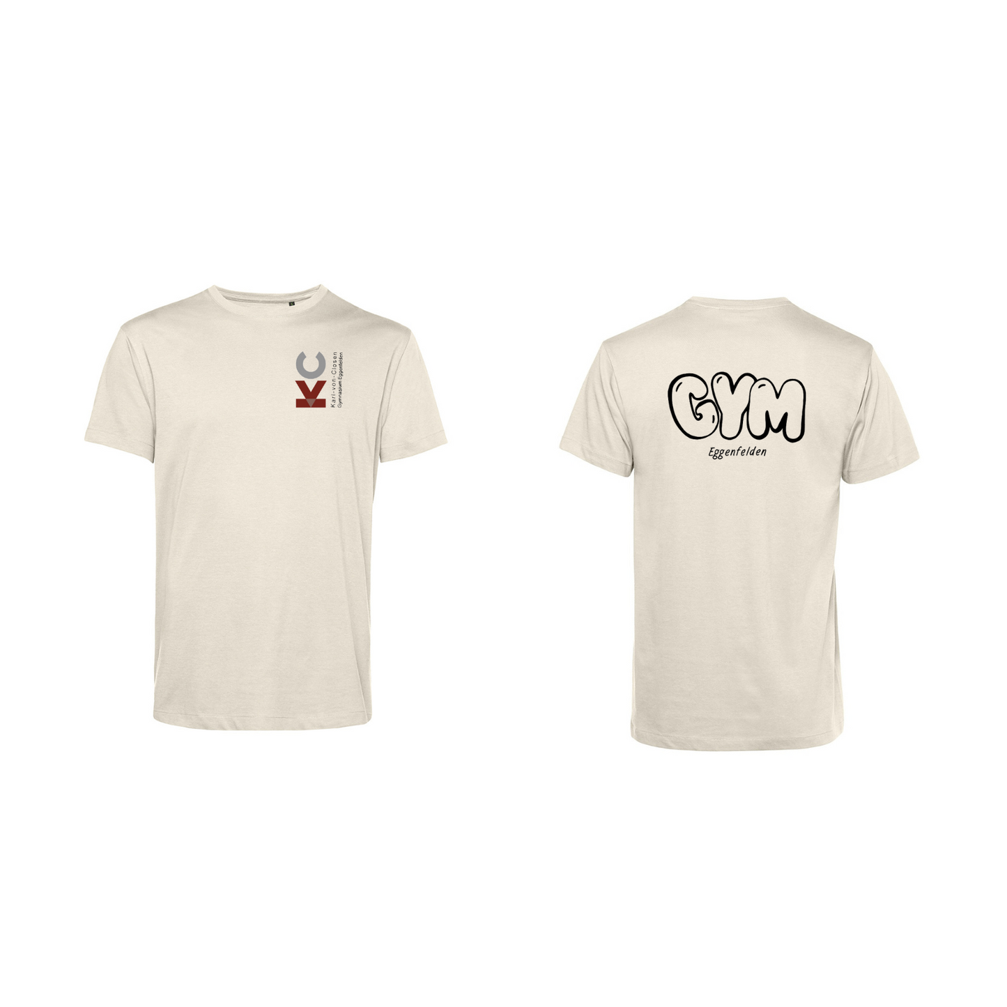 KVC T-Shirt Herren Doppeldruck in Farbe