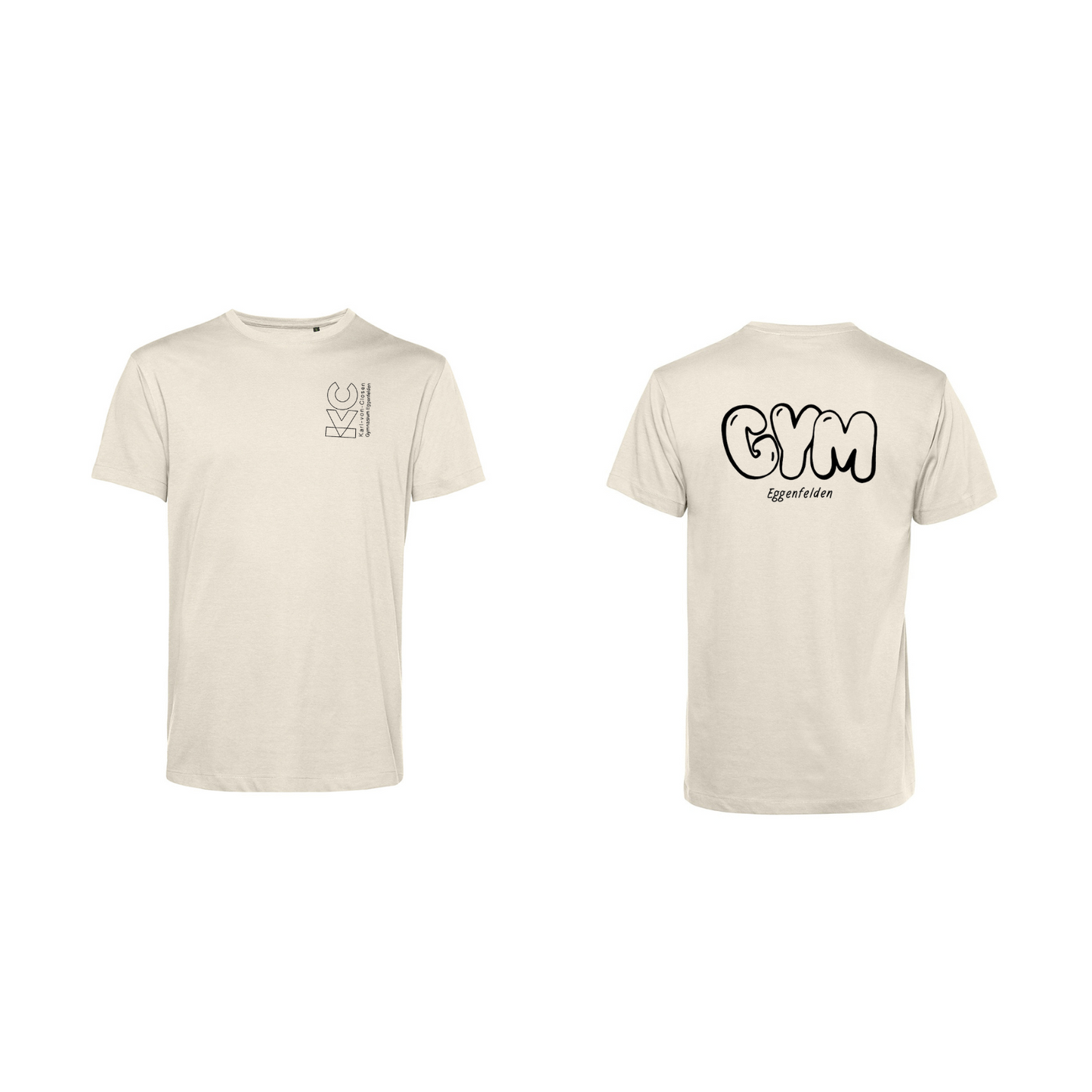 KVC T-Shirt Herren Doppeldruck umrandet