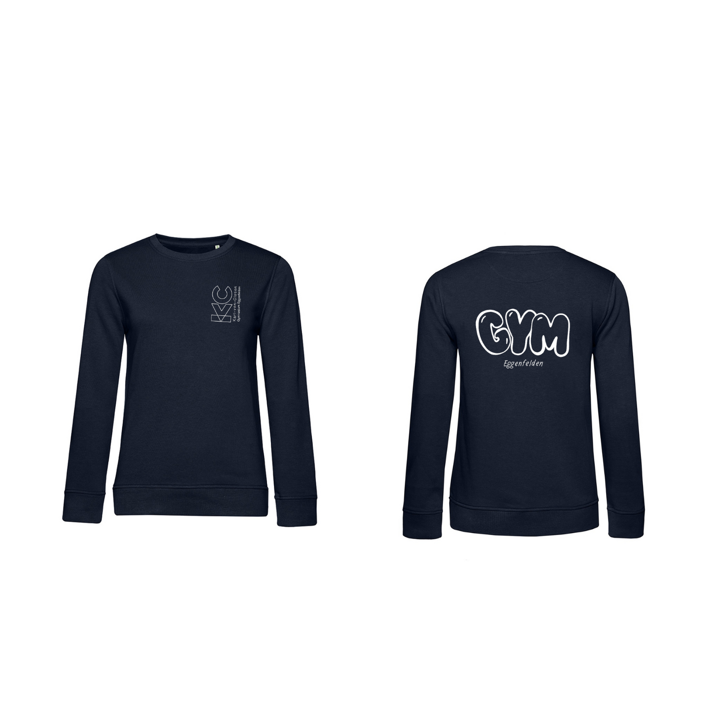KVC Sweater Damen Doppeldruck umrandet