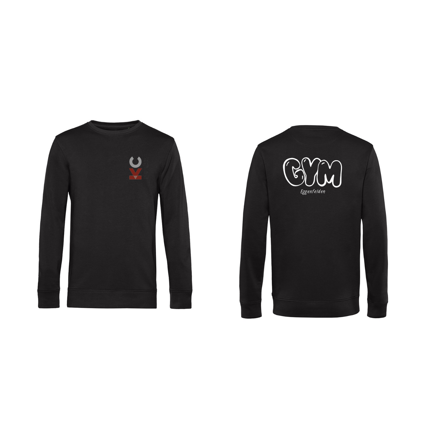 KVC Sweater Herren Doppeldruck in Farbe