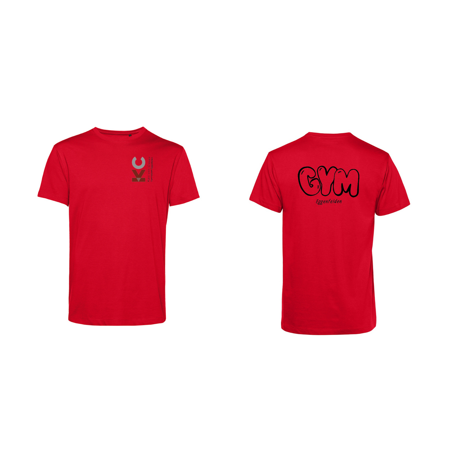 KVC T-Shirt Herren Doppeldruck in Farbe