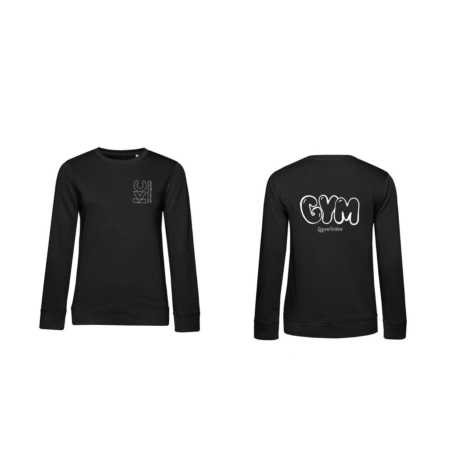 KVC Sweater Damen Doppeldruck umrandet