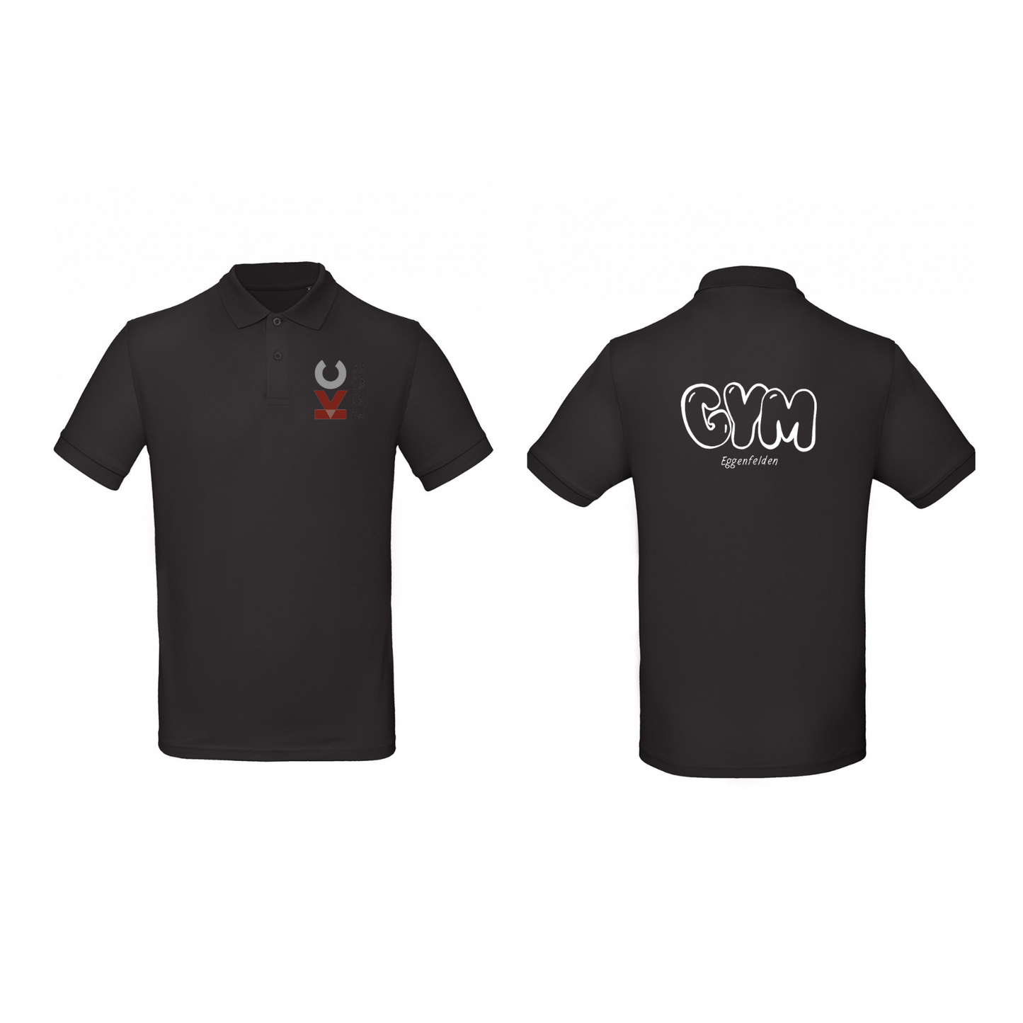 KVC Poloshirt Kinder Doppeldruck in Farbe