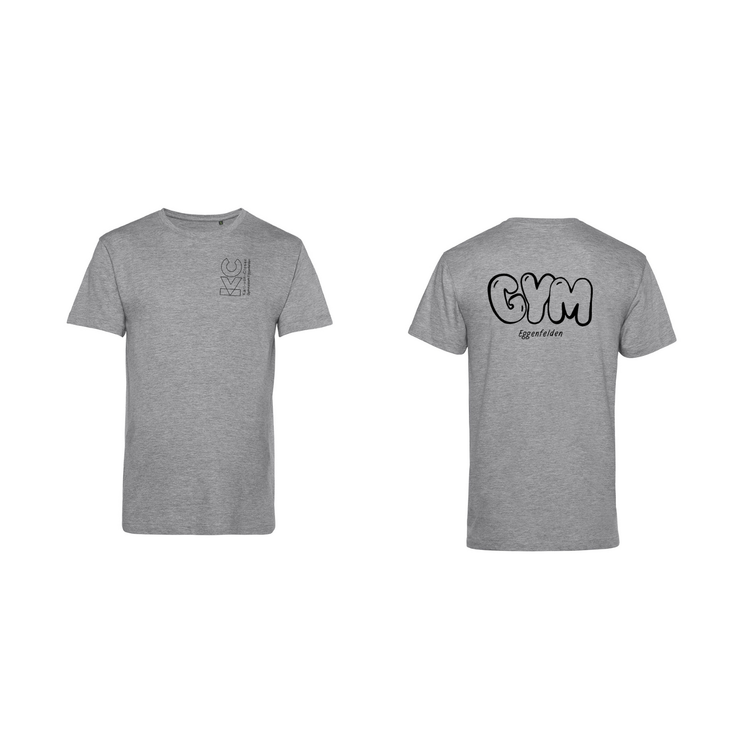 KVC T-Shirt Herren Doppeldruck umrandet