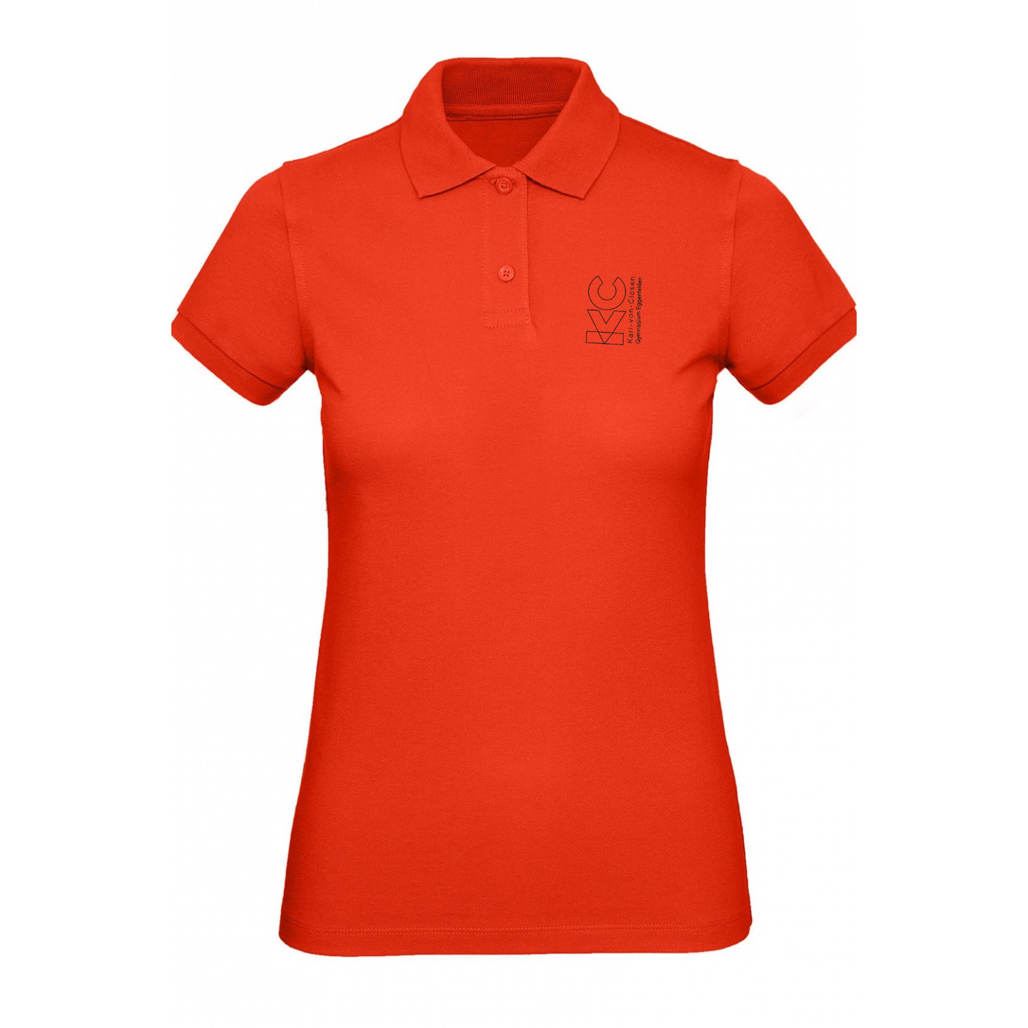 KVC Poloshirt Schullogo Damen
