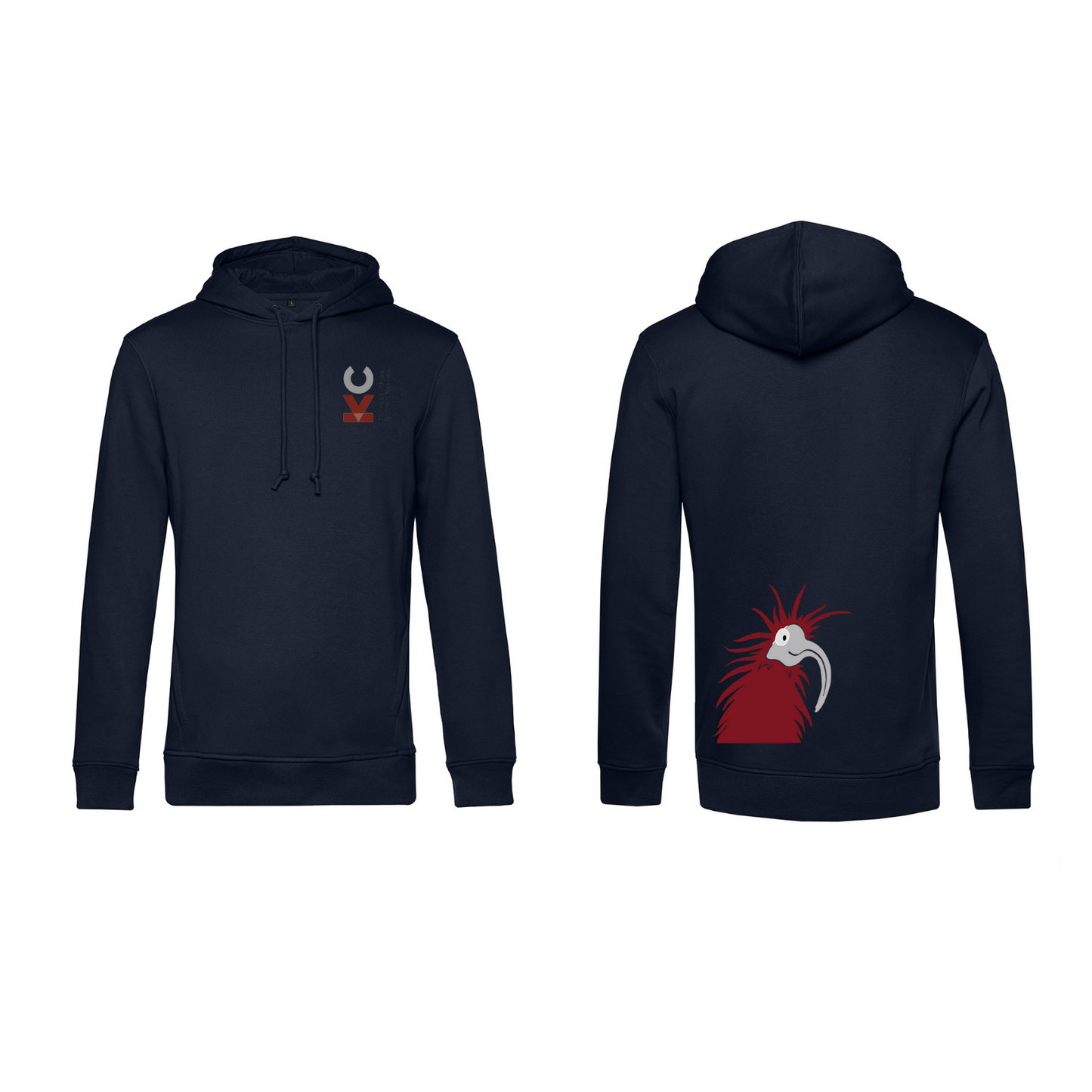 KVC Hoodie Kinder Doppeldruck in Farbe
