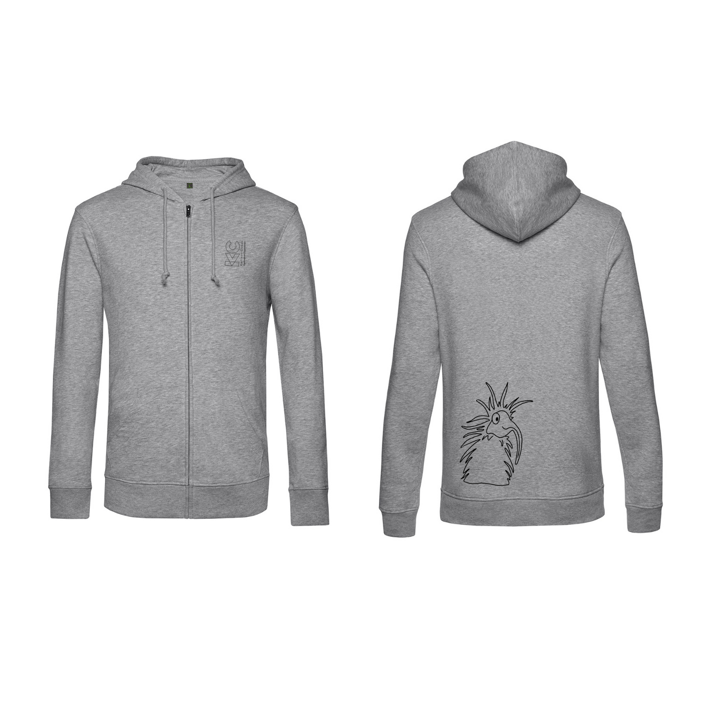 KVC Jacke Doppeldruck umrandet