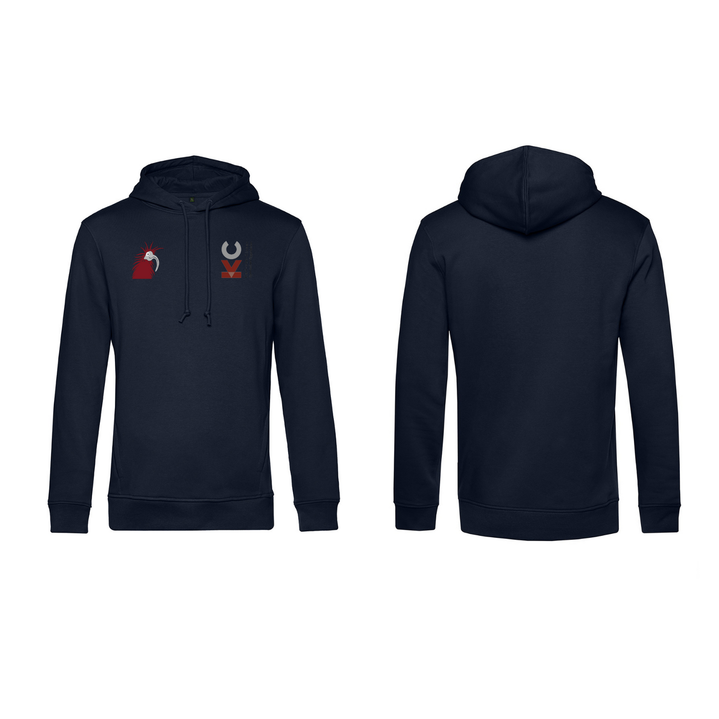 KVC Hoodie Kinder Doppeldruck in Farbe