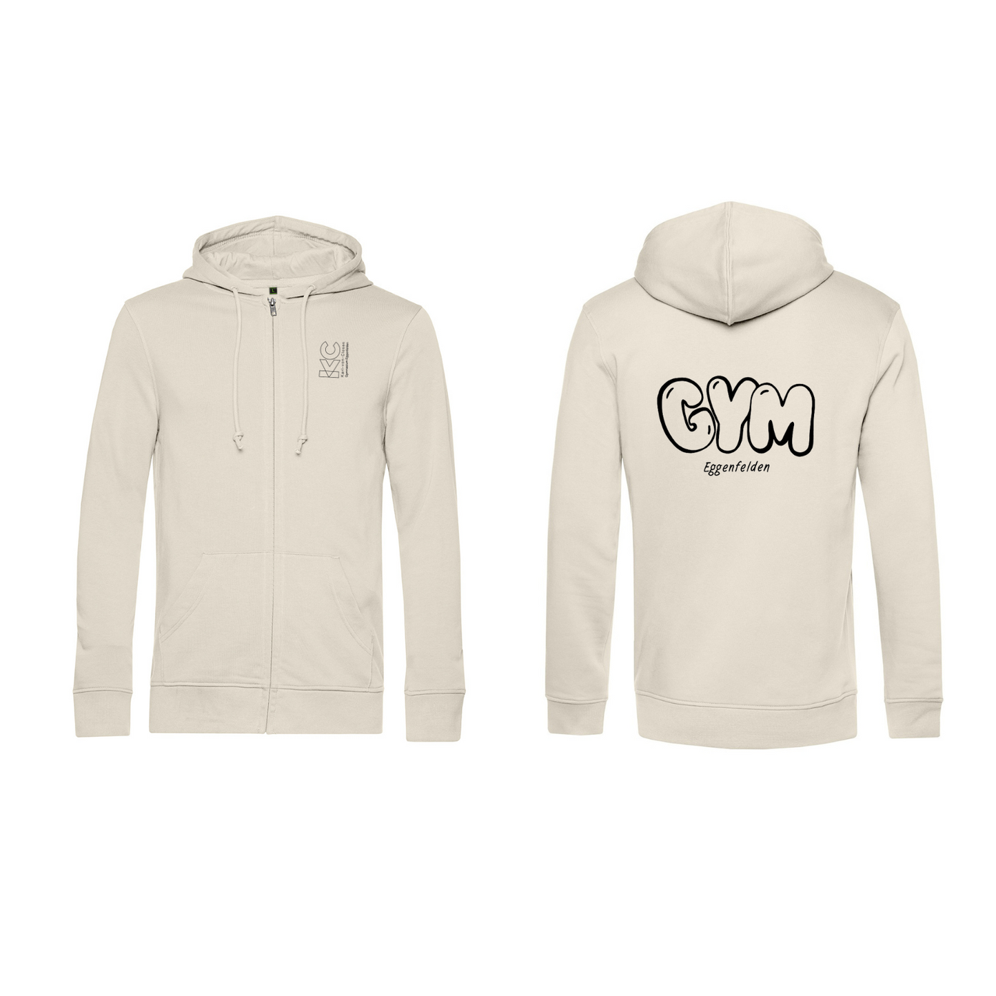 KVC Jacke Doppeldruck umrandet