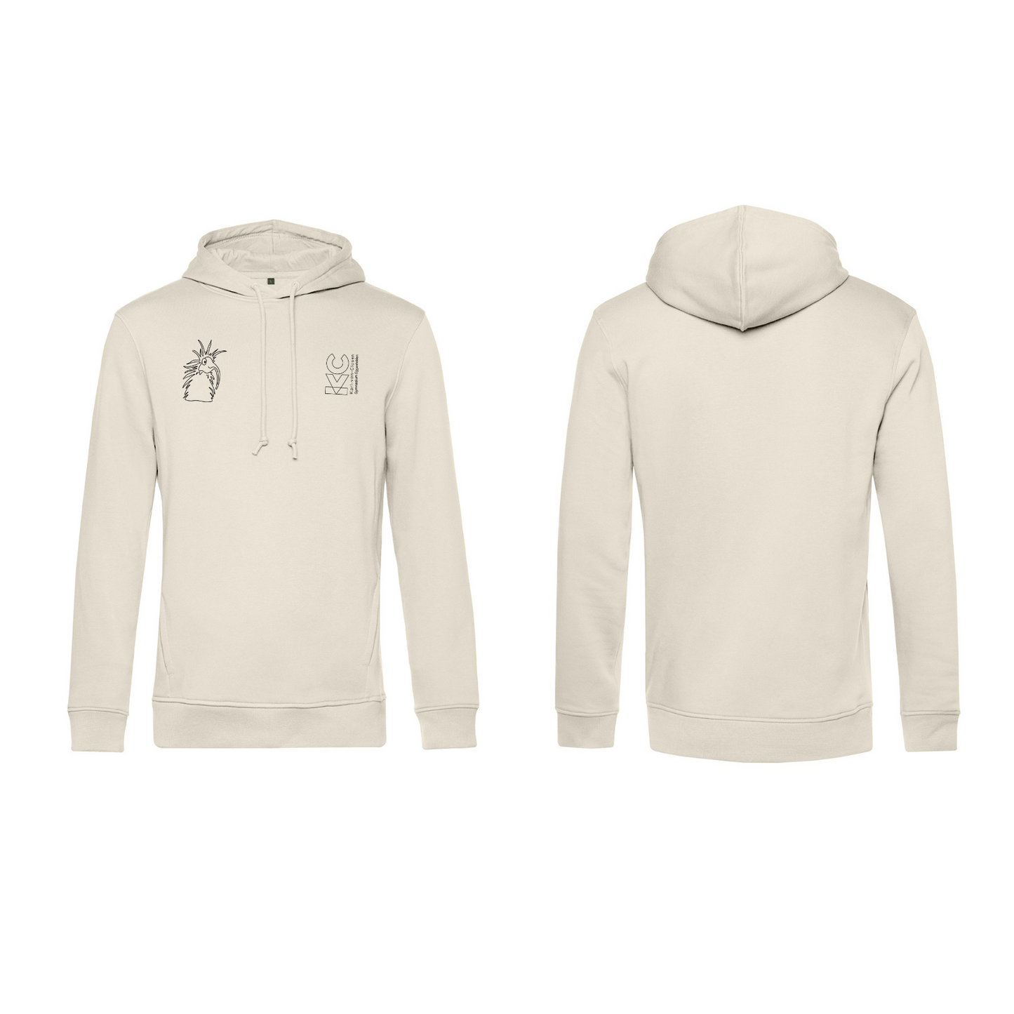 KVC Hoodie Doppeldruck umrandet
