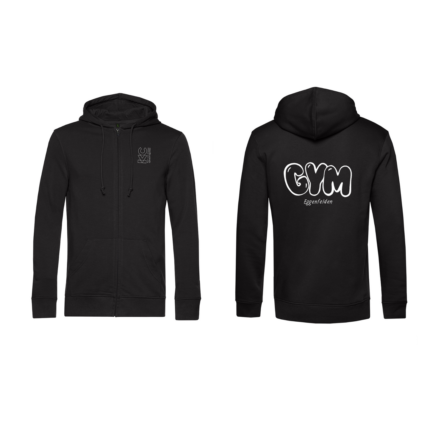 KVC Jacke Doppeldruck umrandet