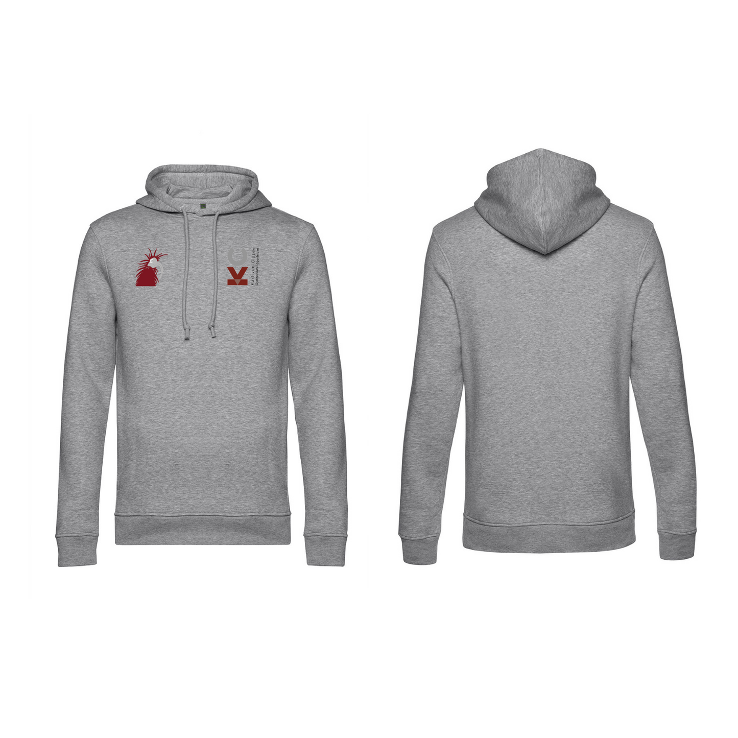 KVC Hoodie Doppeldruck in Farbe