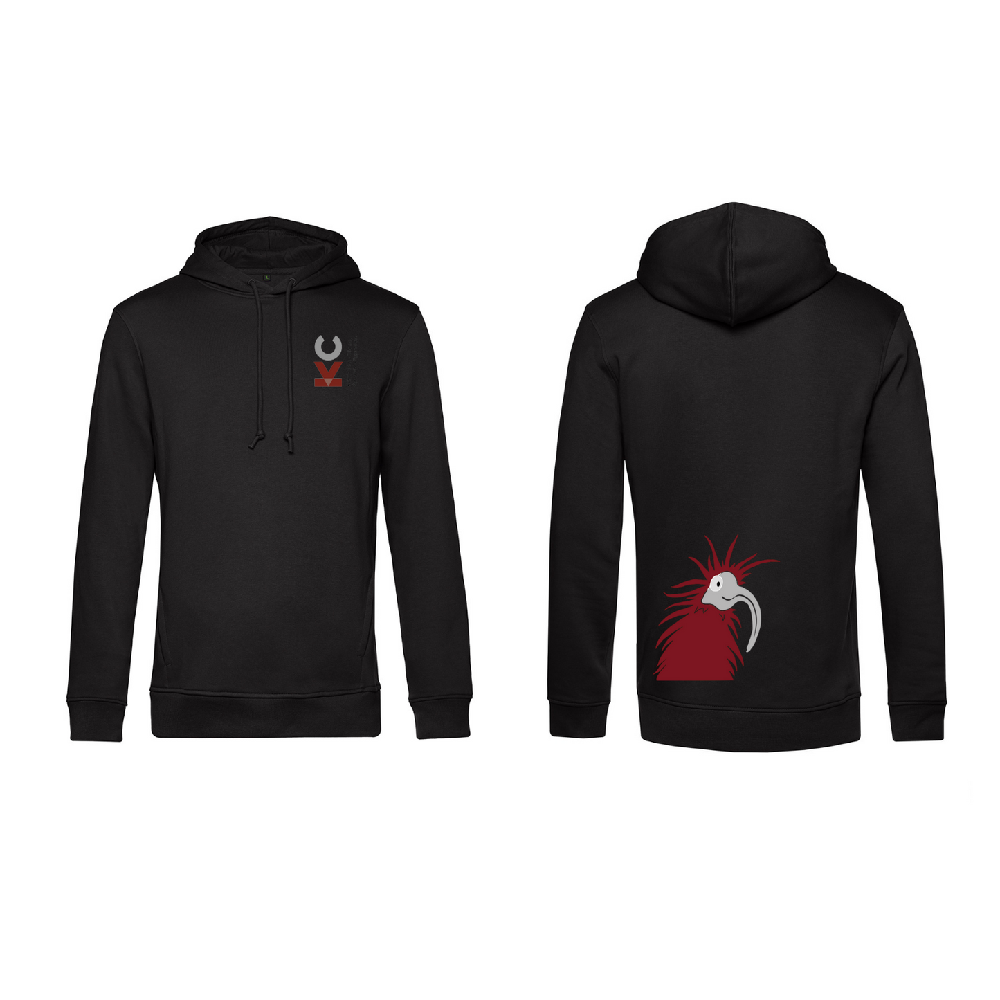 KVC Hoodie Kinder Doppeldruck in Farbe