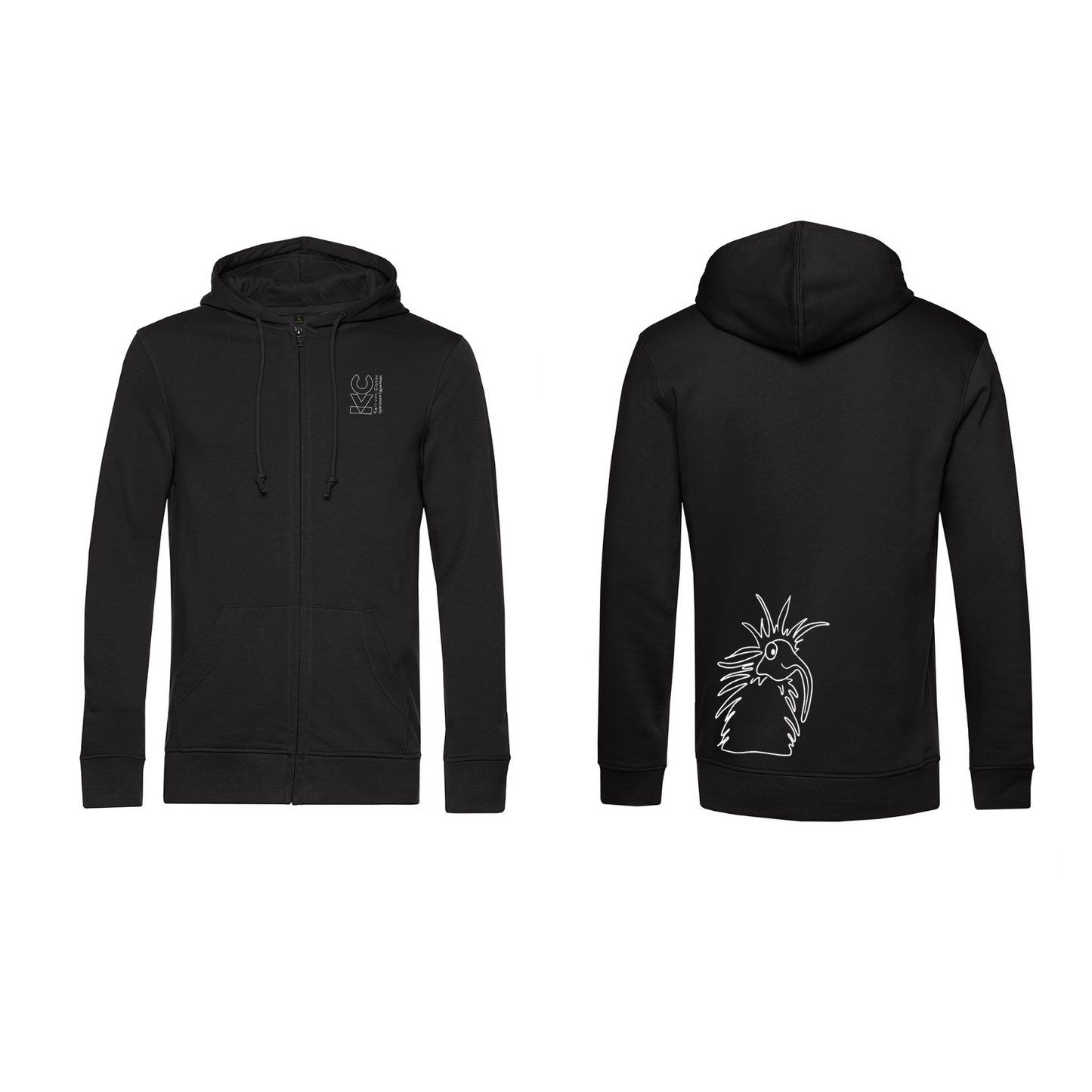 KVC Jacke Doppeldruck umrandet