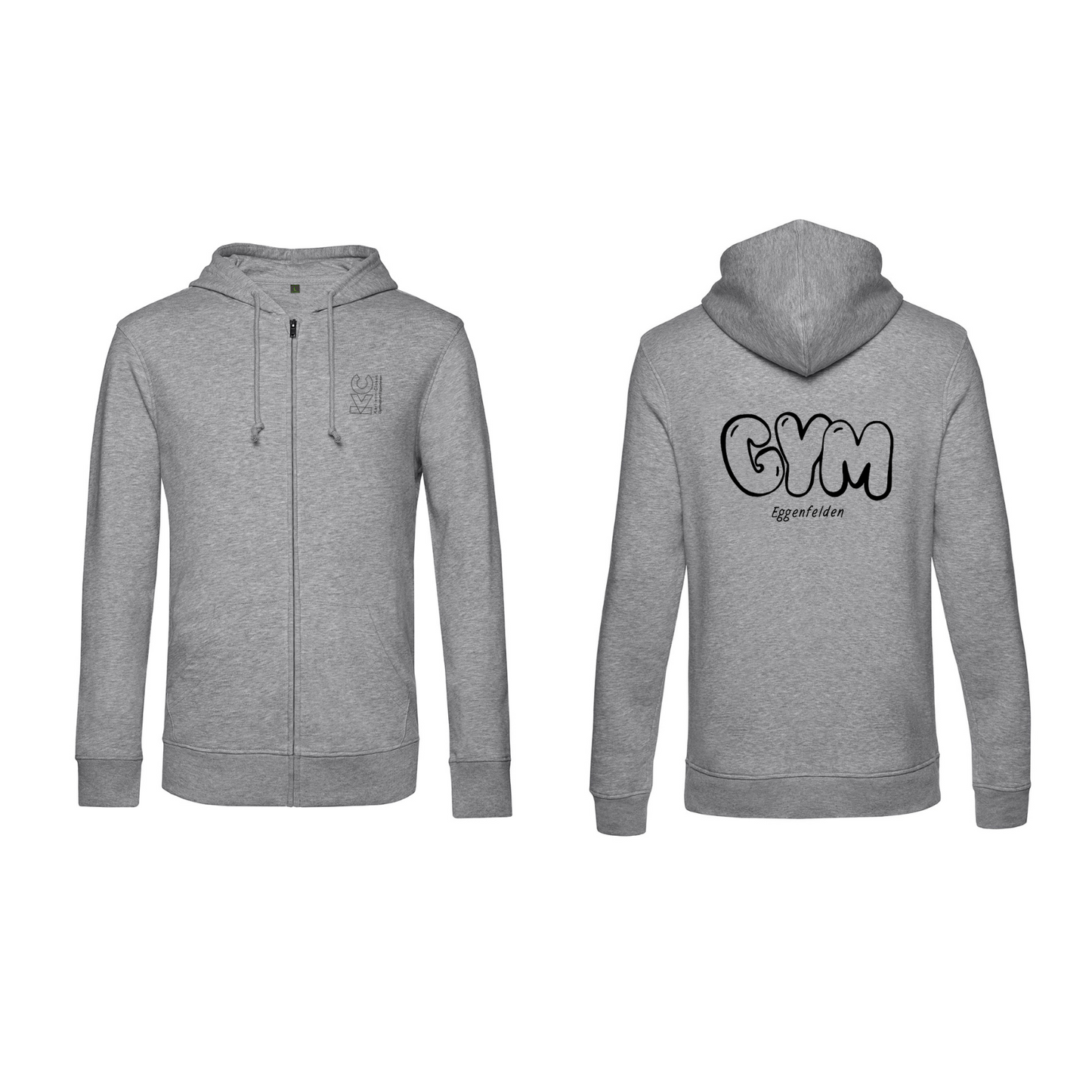 KVC Jacke Doppeldruck umrandet